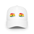 Ghana Baseball Cap — Ghana Flag Watercolor Eye Design