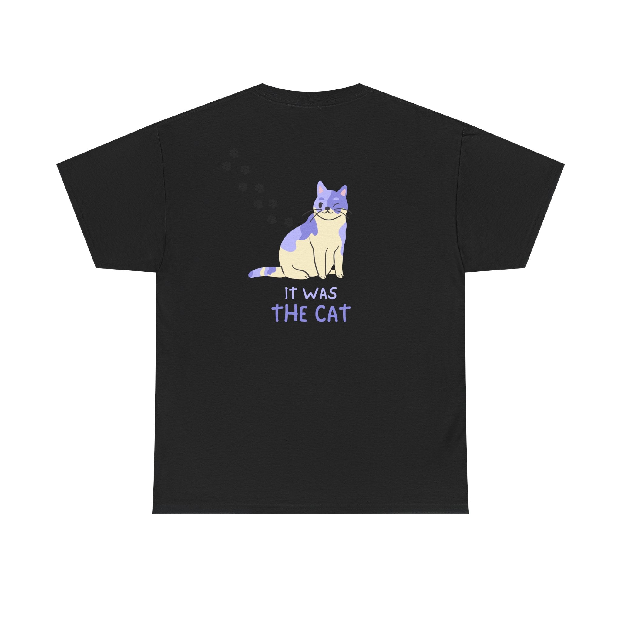 Cat Paw Tee — "It Wasn't Me" Funny Cat T‑Shirt