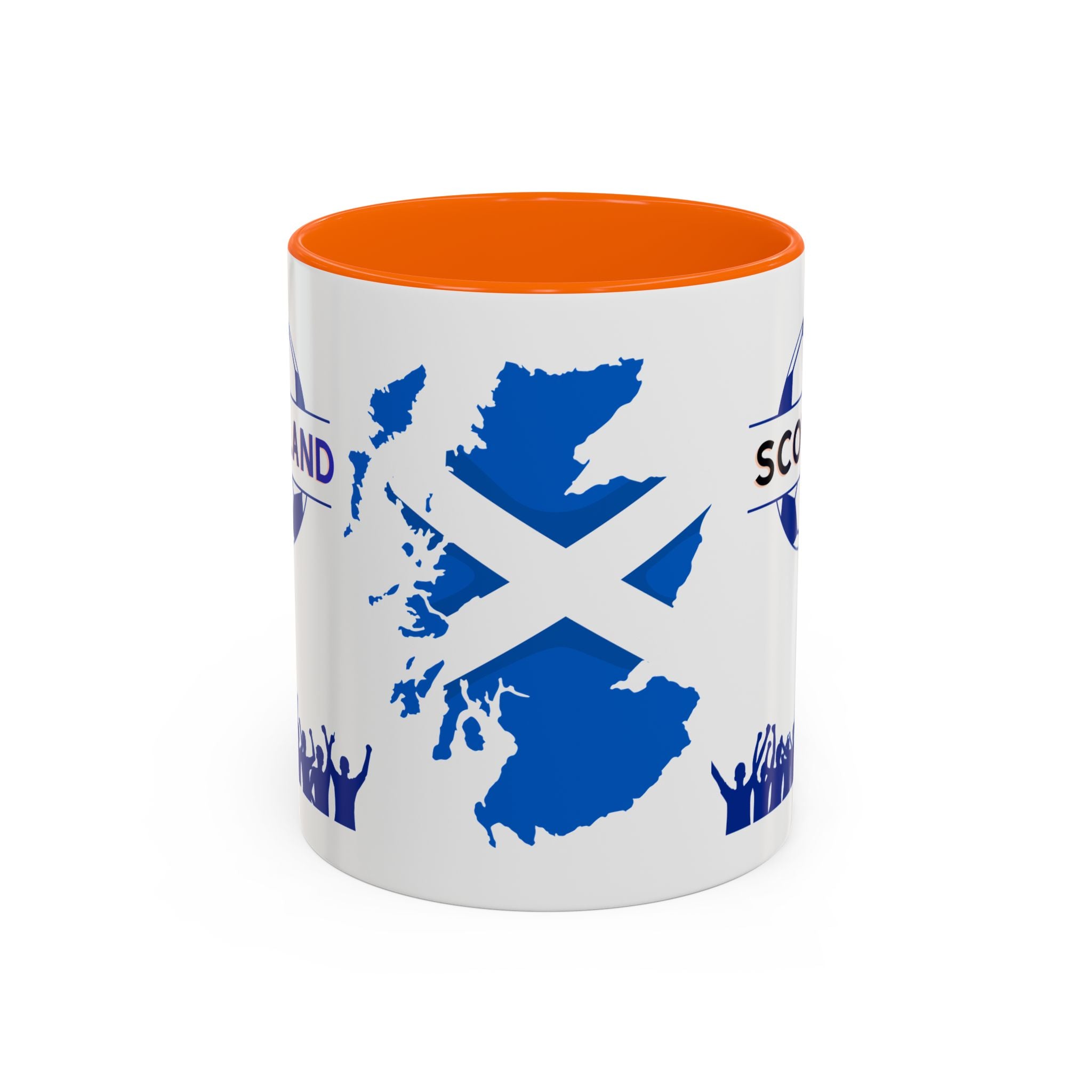 Scotland Soccer Fan Coffee Mug – Scottish Flag & Supporters 11/15oz Accent Mug