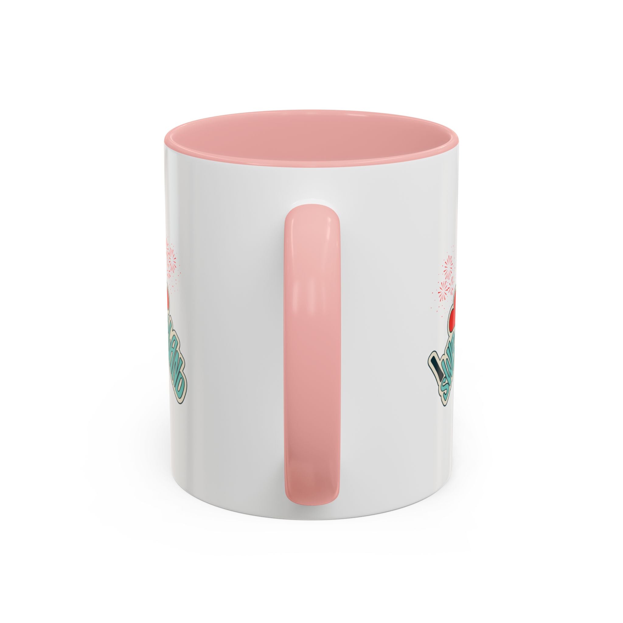 Switzerland Flag Accent Coffee Mug – I  Switzerland Travel Souvenir