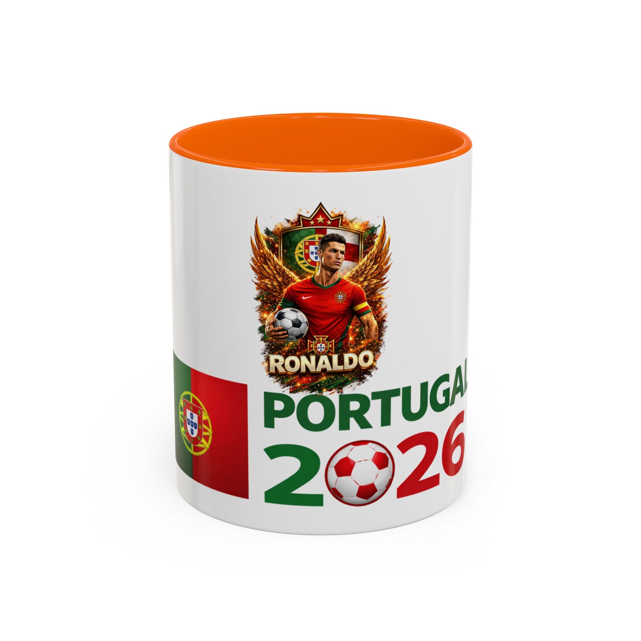 Portugal 2026 Coffee Mug — Soccer Fan Accent Mug (11/15oz)