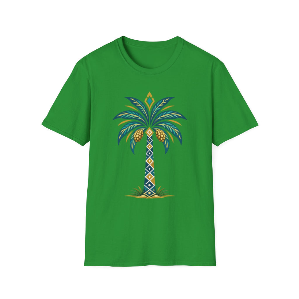 Tropical Patterned Palm Tree Tee