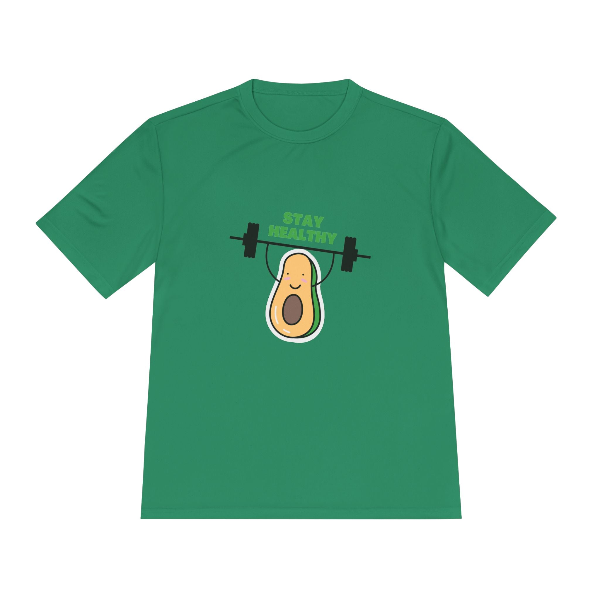 Stay Healthy Avocado Weightlifting Tee