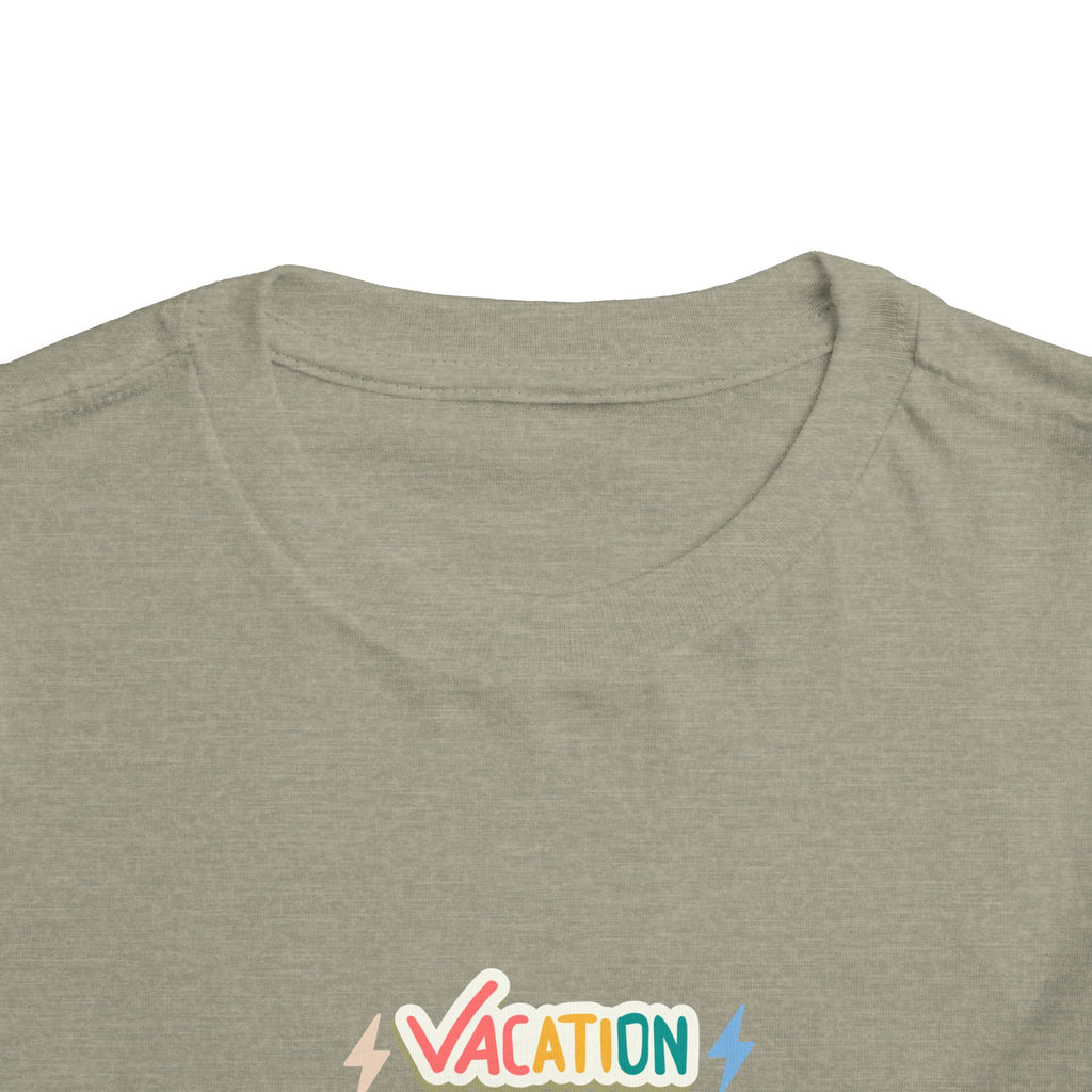 Toddler Tee – "Vacation Mode" Beach Graphic Kids Shirt
