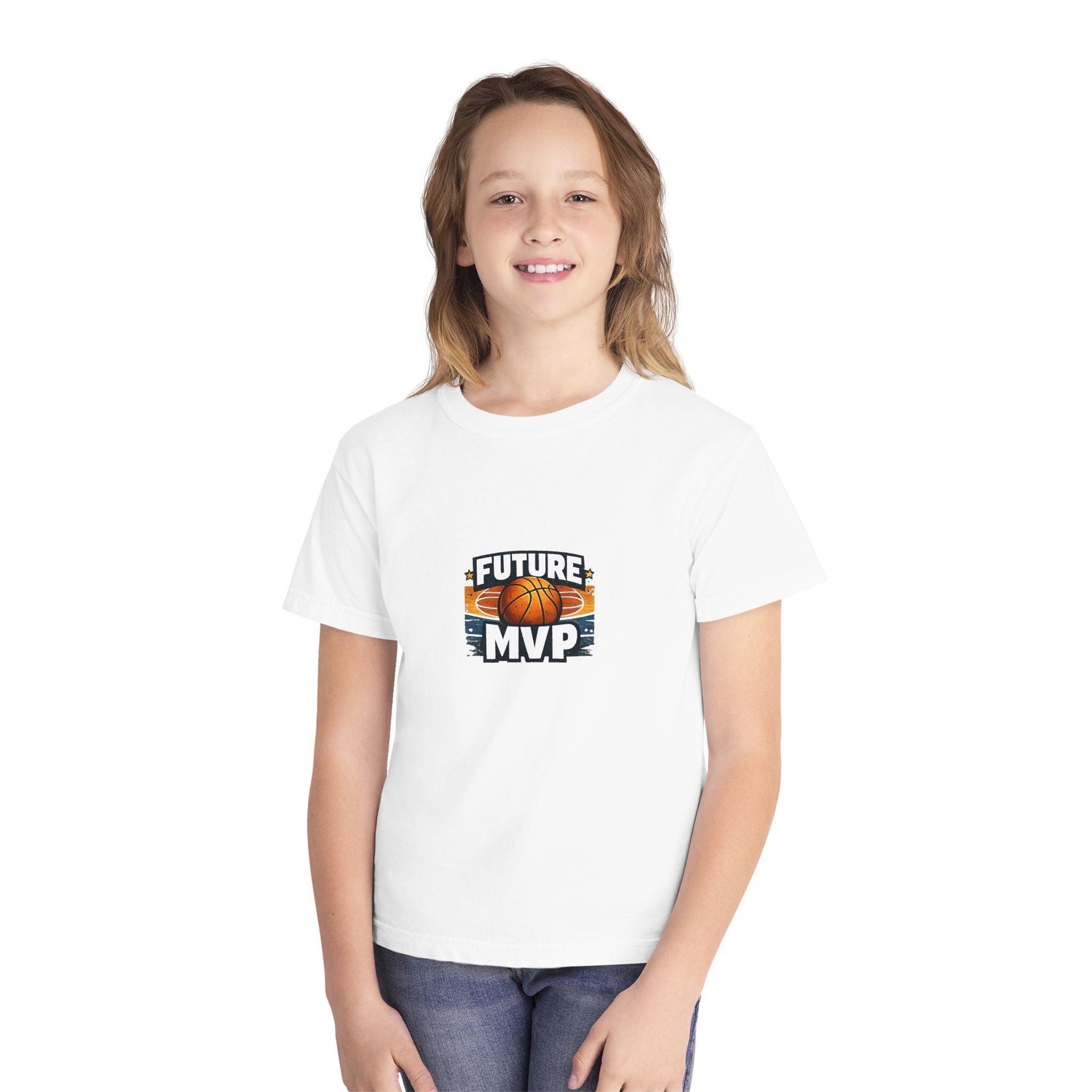 Future MVP Youth Basketball T‑Shirt — Kids' Sports Tee