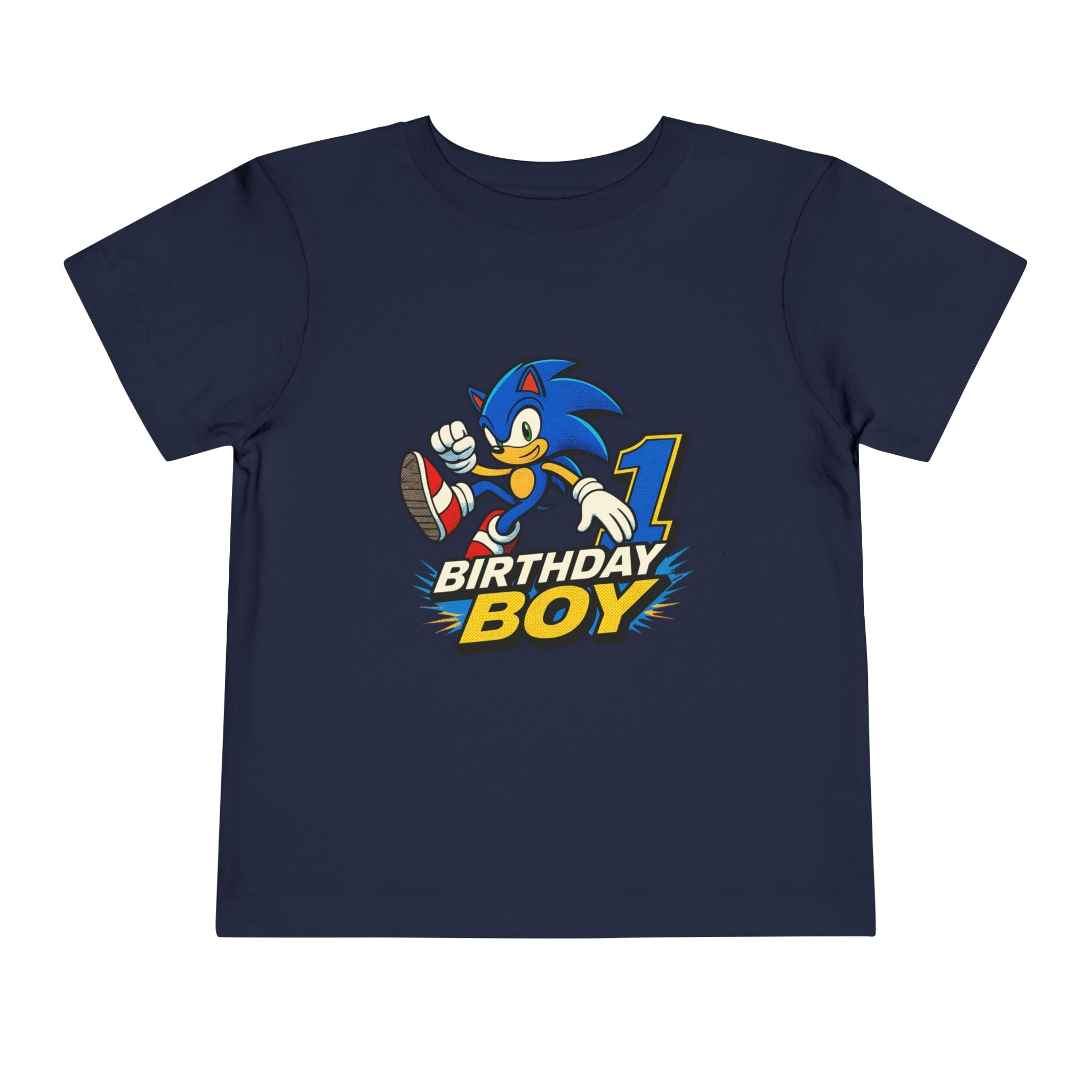 Sonic '1 Birthday Boy' Toddler Tee
