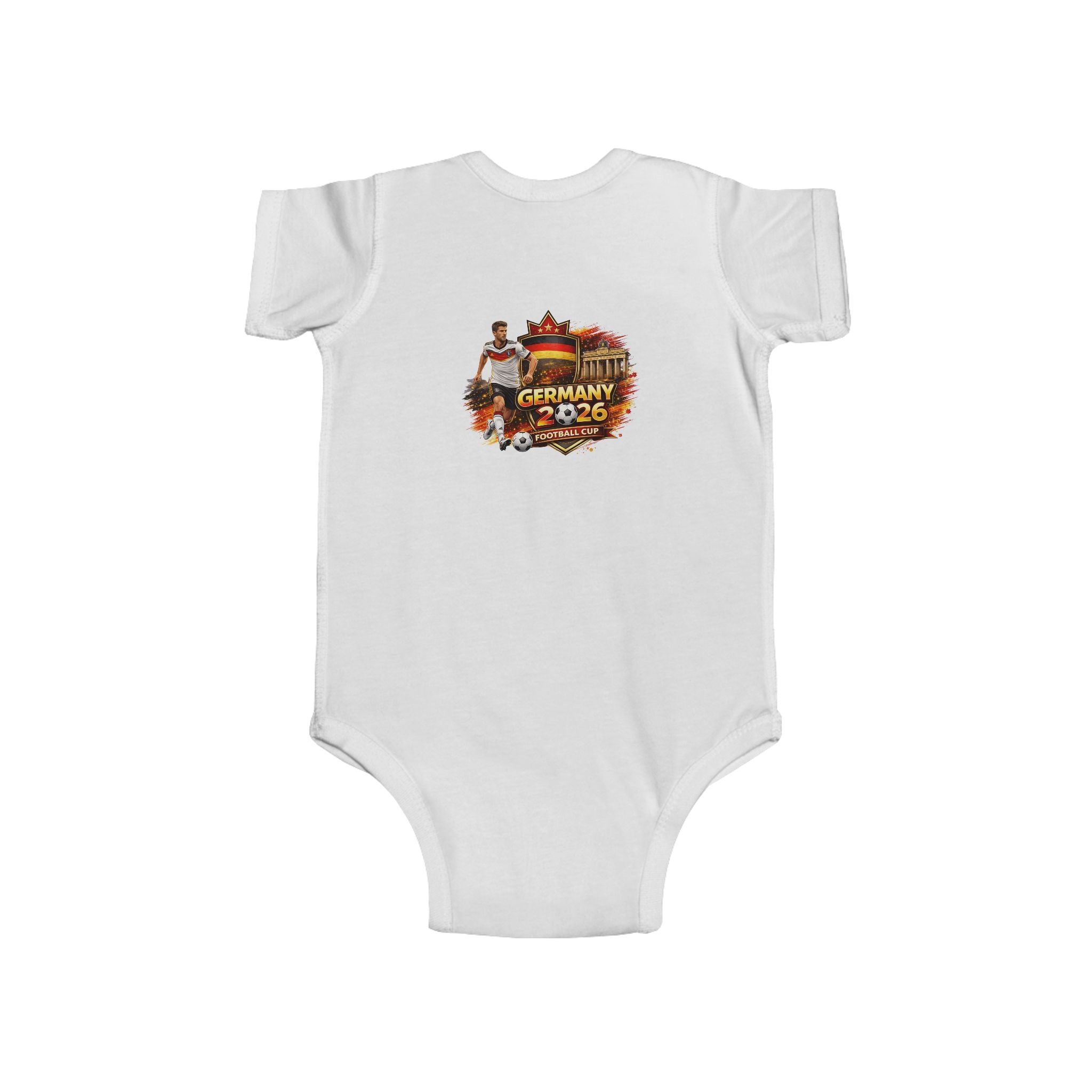 German Flag Baby Bodysuit — Infant Germany Pride Onesie