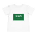Saudi Arabia Flag Toddler Tee — Green Shahada & Sword Kids Shirt