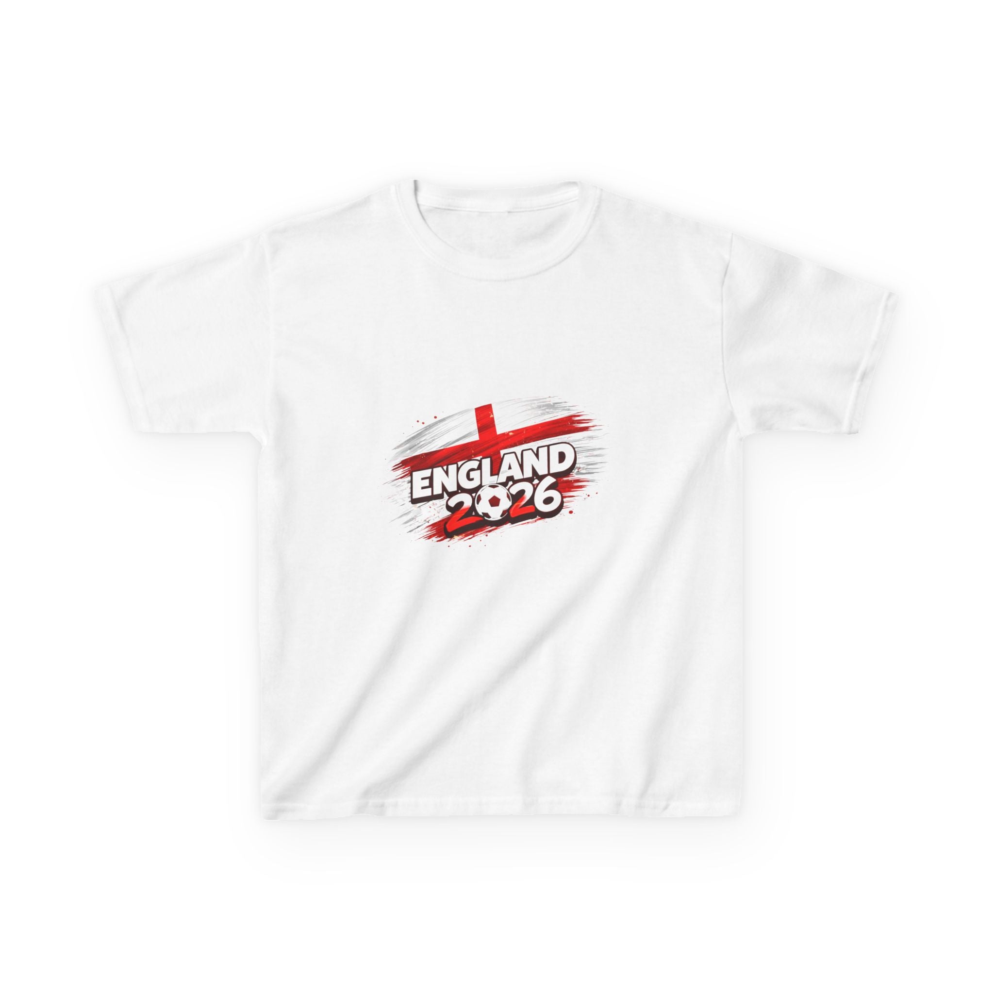 England 2026 Kids T‑Shirt — St. George's Flag Football Fan Tee