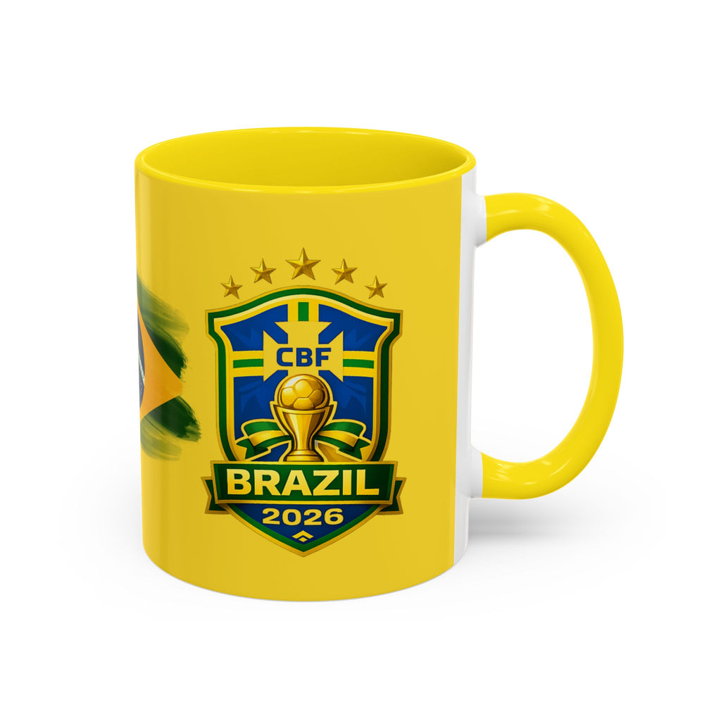 Brazil Soccer 2026 Accent Coffee Mug