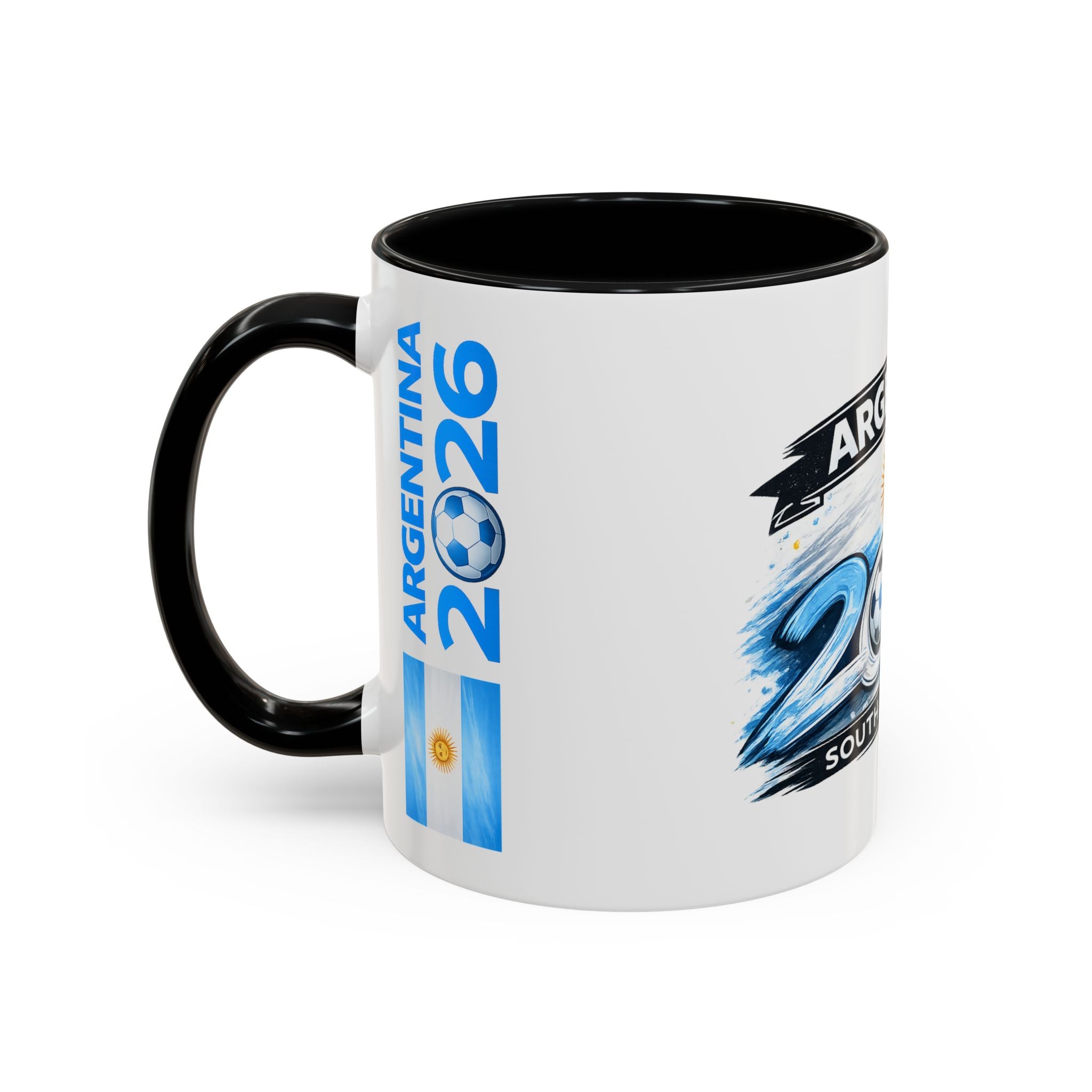 Argentina 2026 Soccer Cup Mug – Accent Coffee Cup (11/15oz)