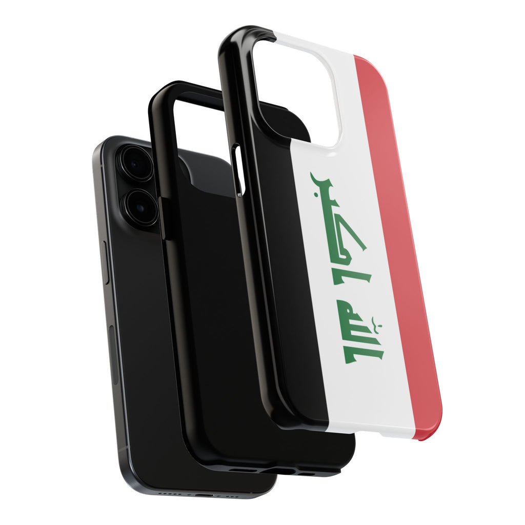 Iraq Flag Tough Phone Case — Durable Patriotic iPhone/Android Cover