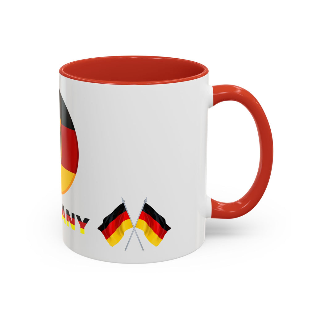 Germany Flag Coffee Mug — German Pride Accent Mug (11/15oz)