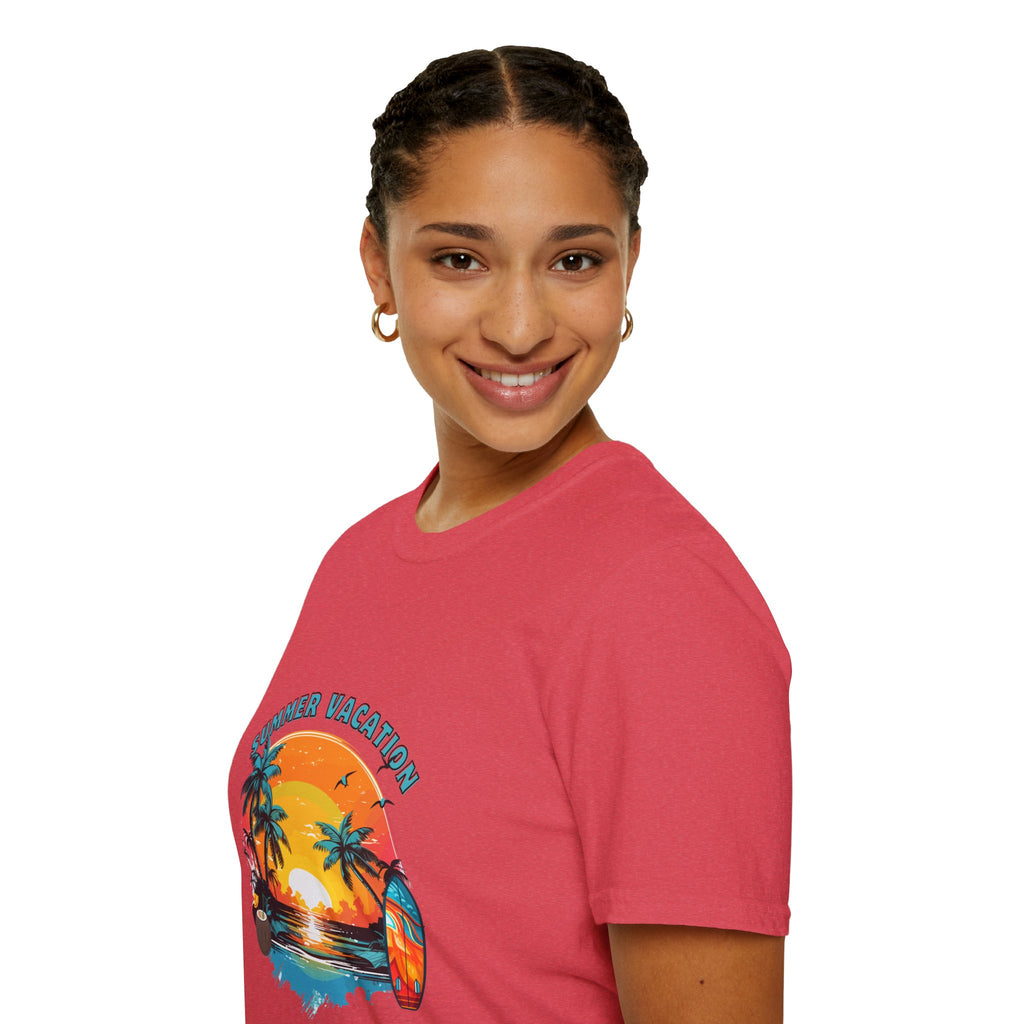 Summer Vacation Graphic T-Shirt