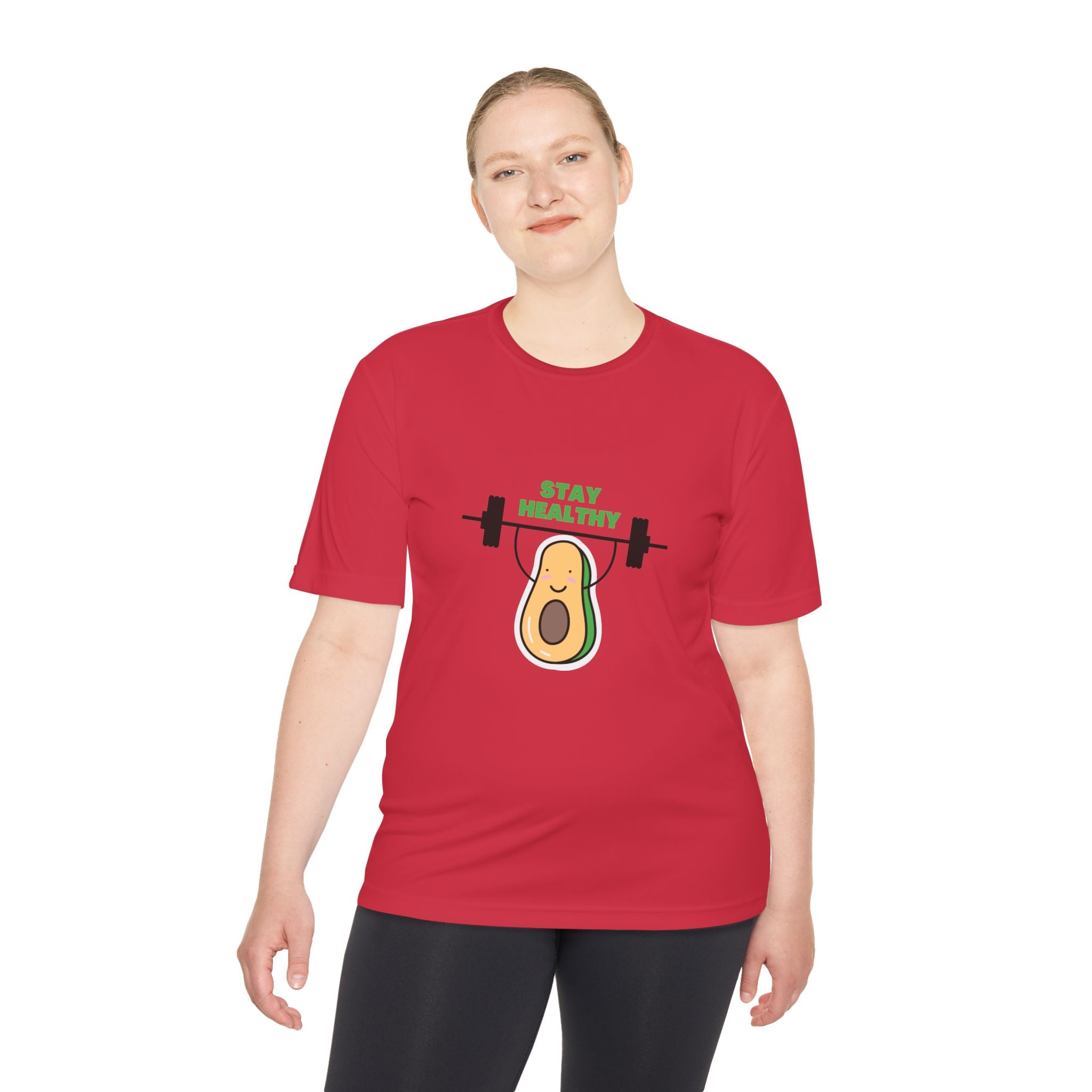 Stay Healthy Avocado Weightlifting Tee