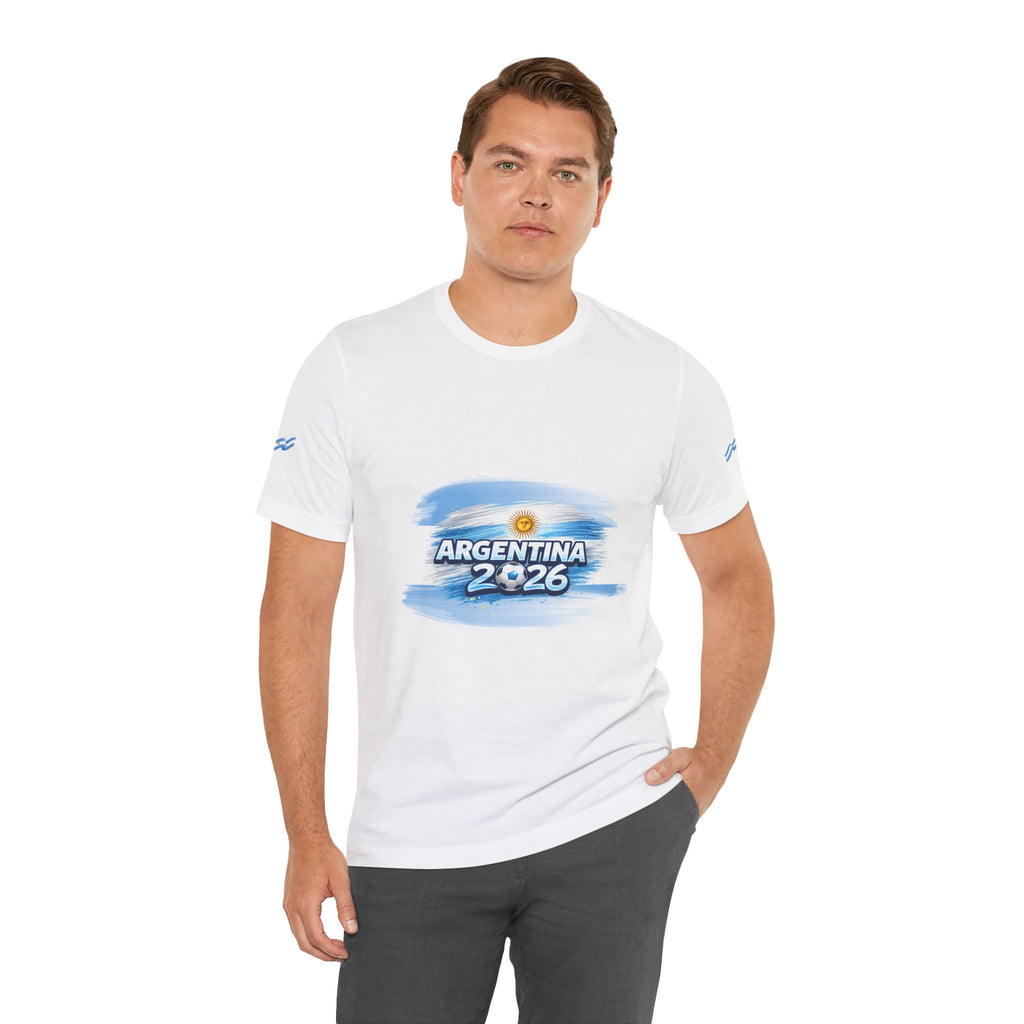 Argentina 2026 Flag T‑Shirt — Cup Supporter Tee