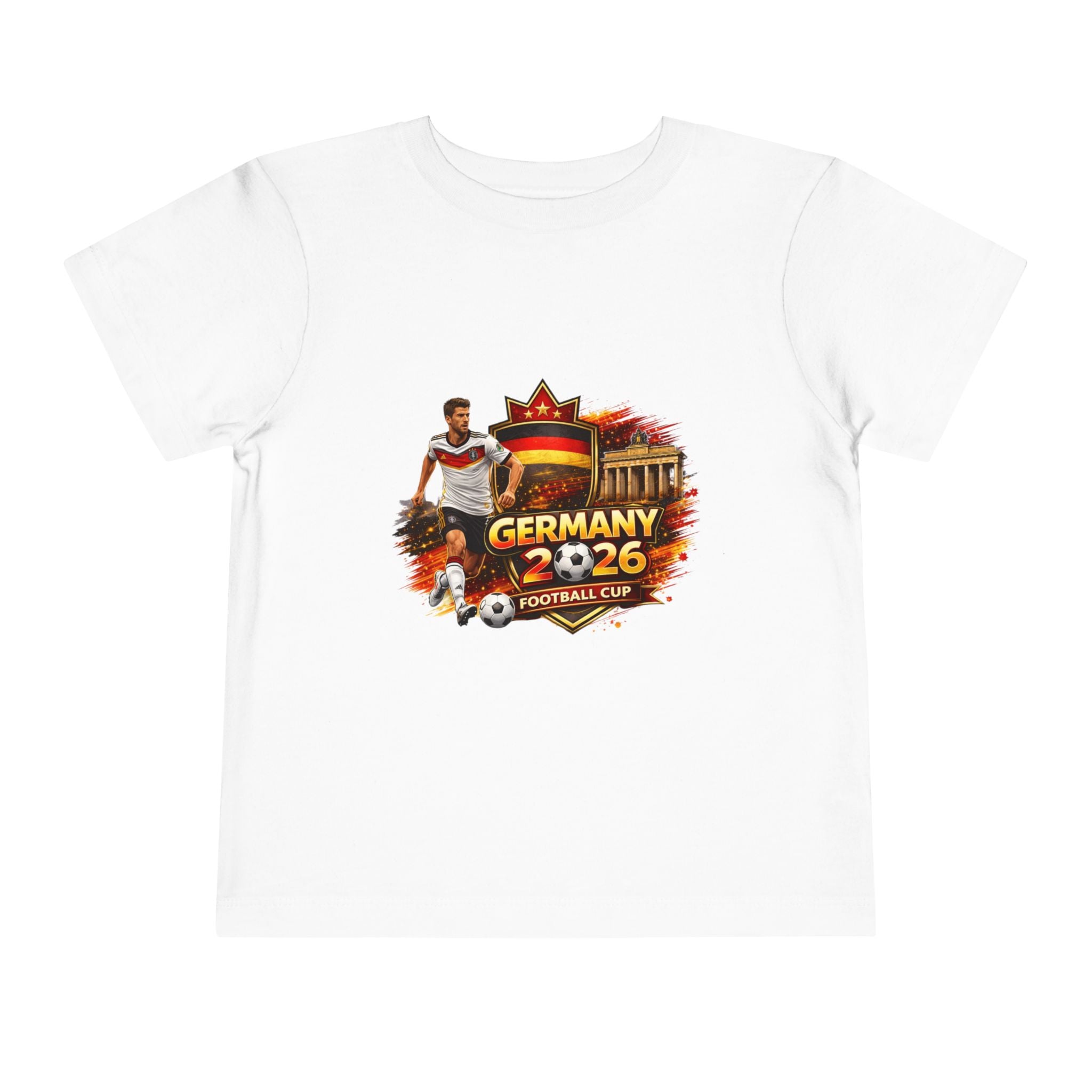 Germany 2026 Toddler Tee — Cup Soccer Fan Kids Shirt