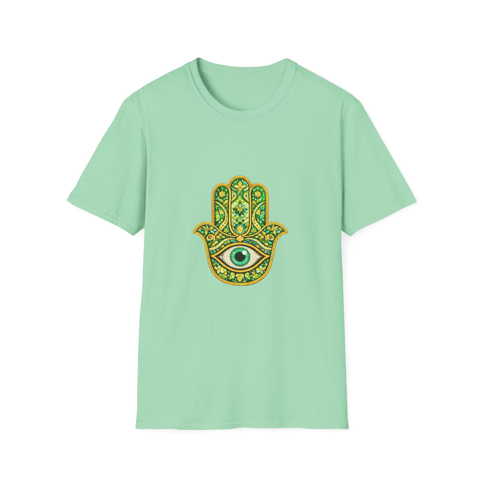 Hamsa Hand T-Shirt — Protective Evil Eye Graphic Tee