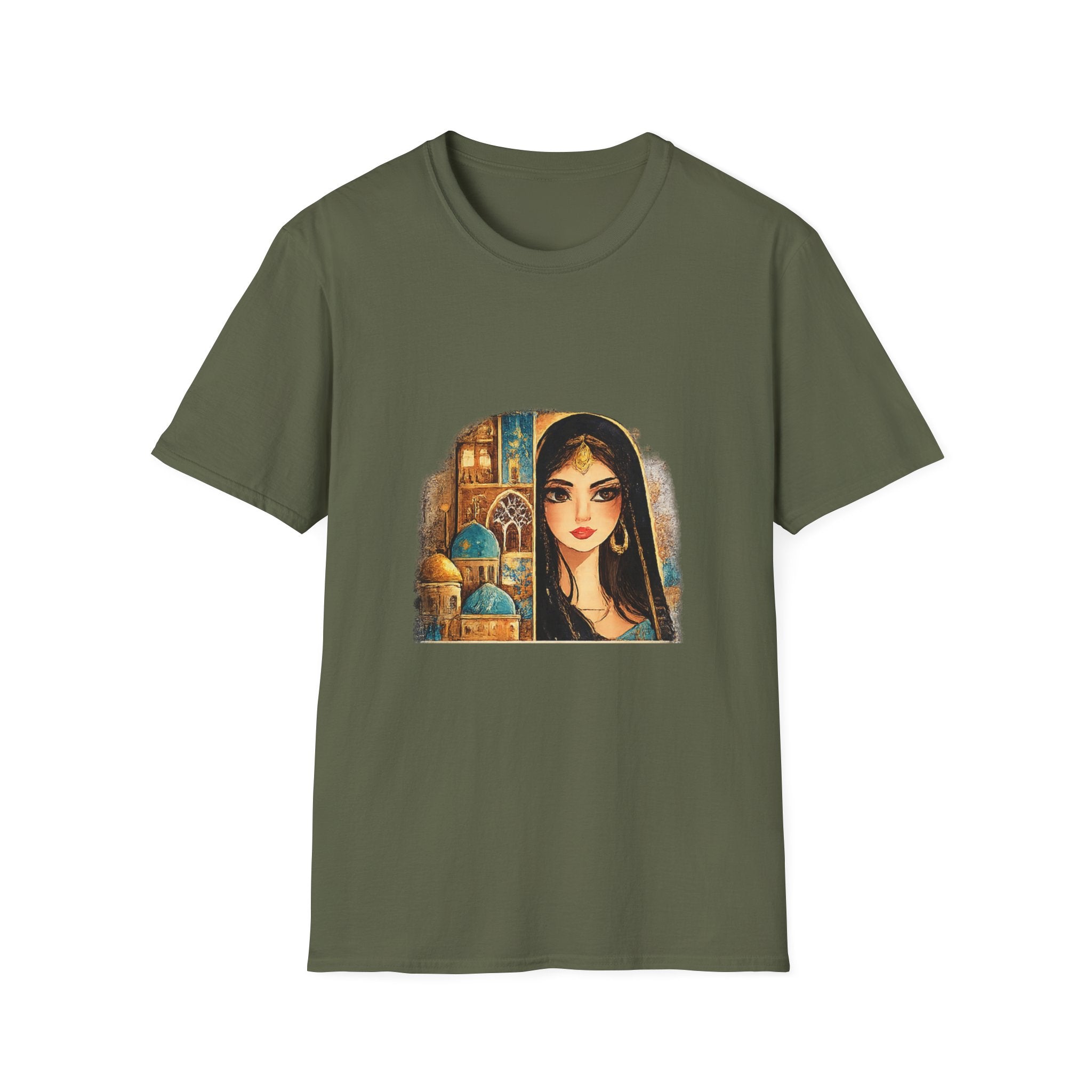 Elegant Desert City Art Tee