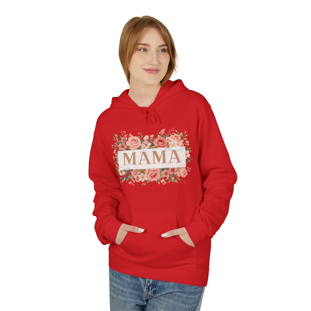Mama Floral Hoodie — Cozy Mother's Day Sweatshirt