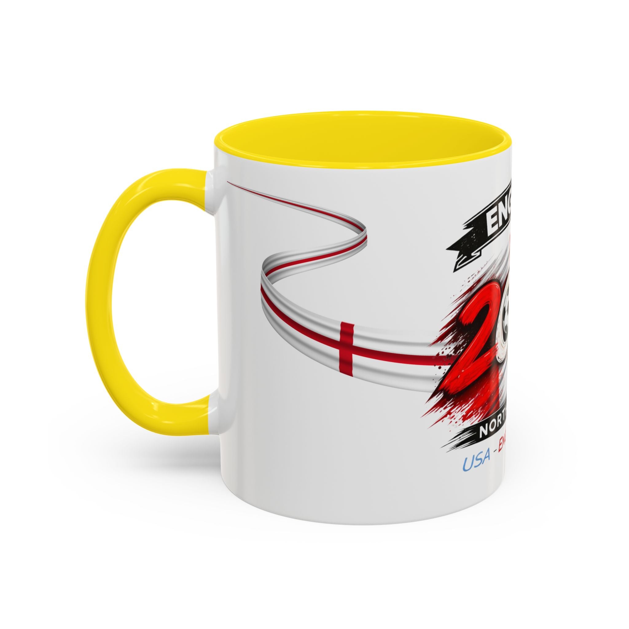 England 2026 Soccer  Cup Mug – North America (USA • England • Mexico)