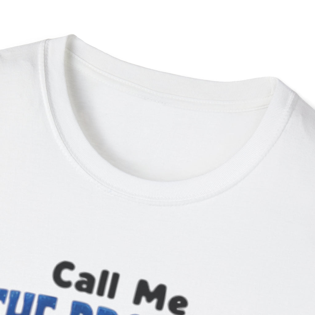 Cat Mugshot  unisex T-Shirt — "Call Me The Problem" Funny Black Cat Graphic Tee