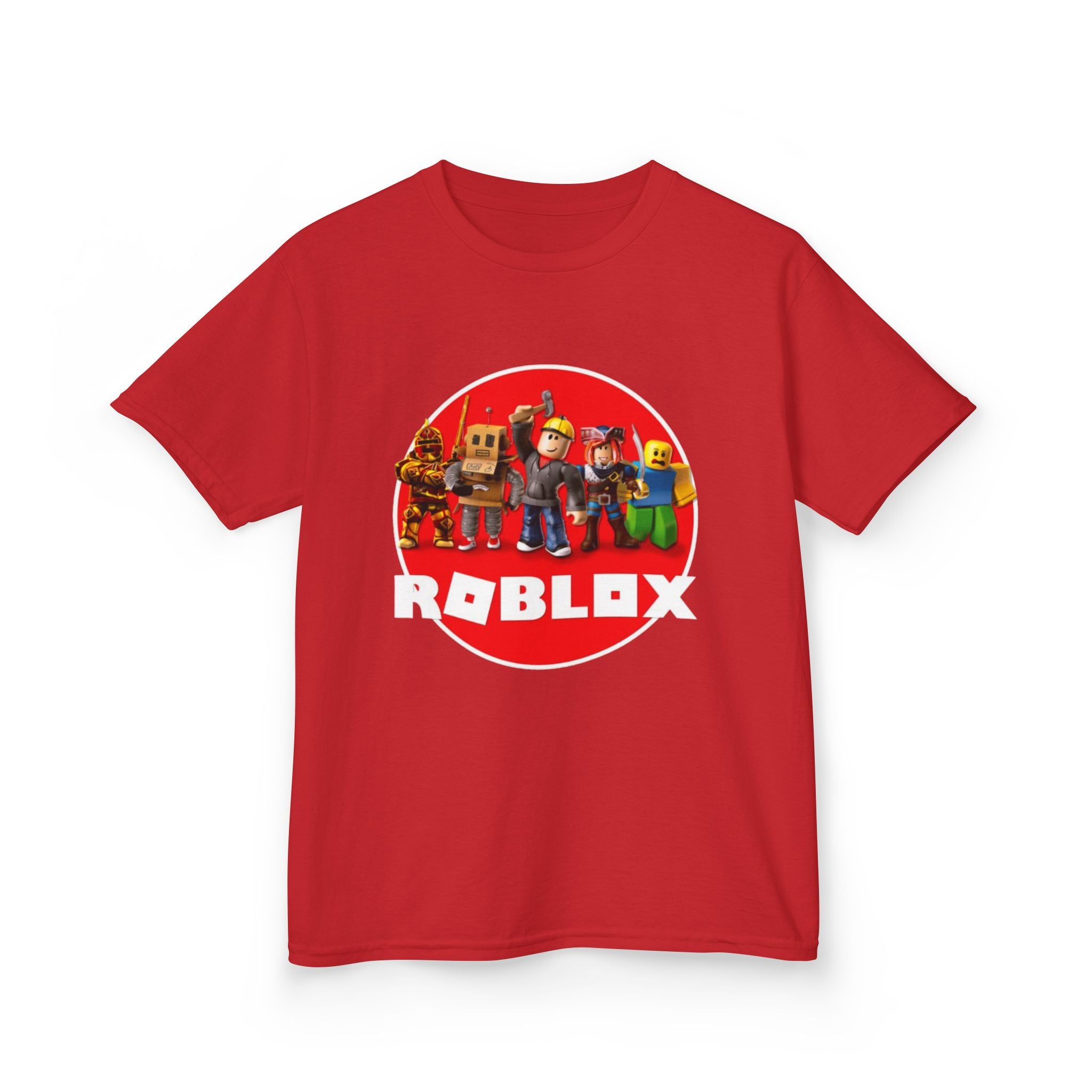 Kids Roblox Logo T‑Shirt — Gamer Graphic Tee for Boys & Girls