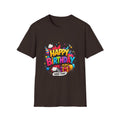 Happy Birthday Have Fun" Colorful Party Tee