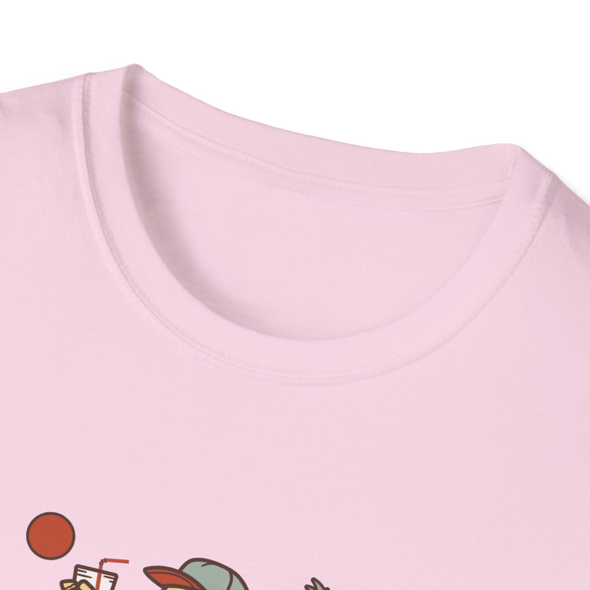 Hello Summer Skeleton T-Shirt — Retro Beach Vacation Tee