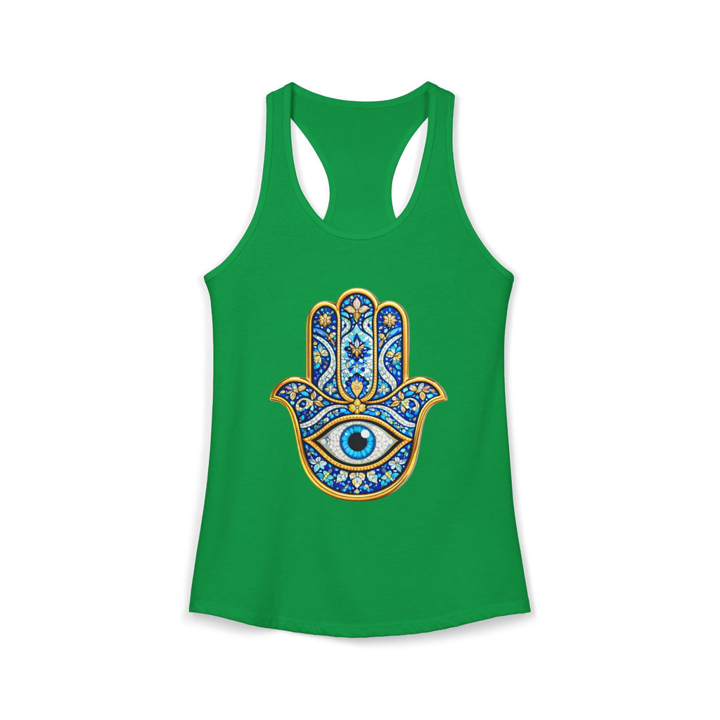 Women's Ideal Racerback Tank evil eye