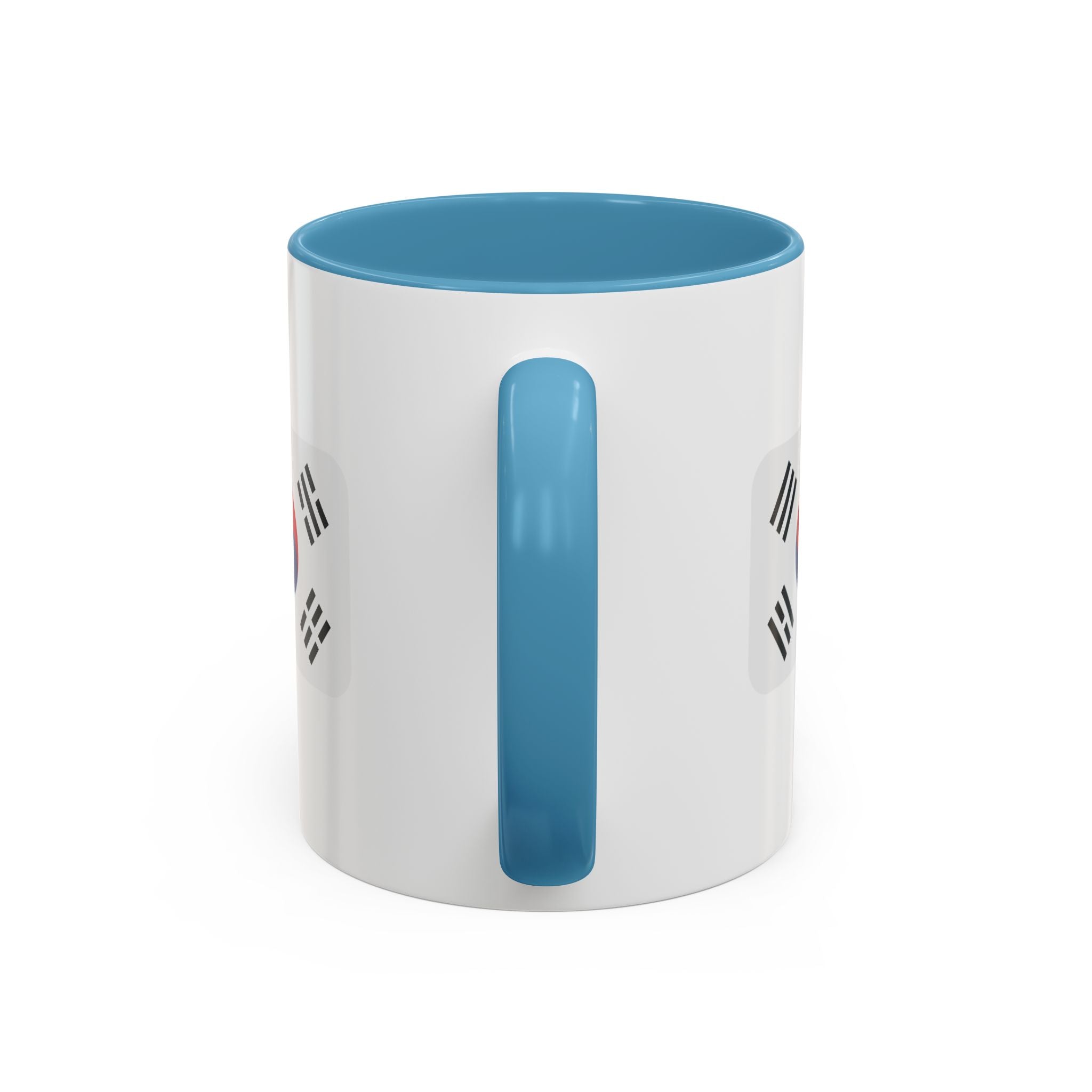 South Korea Accent Coffee Mug (11, 15oz)