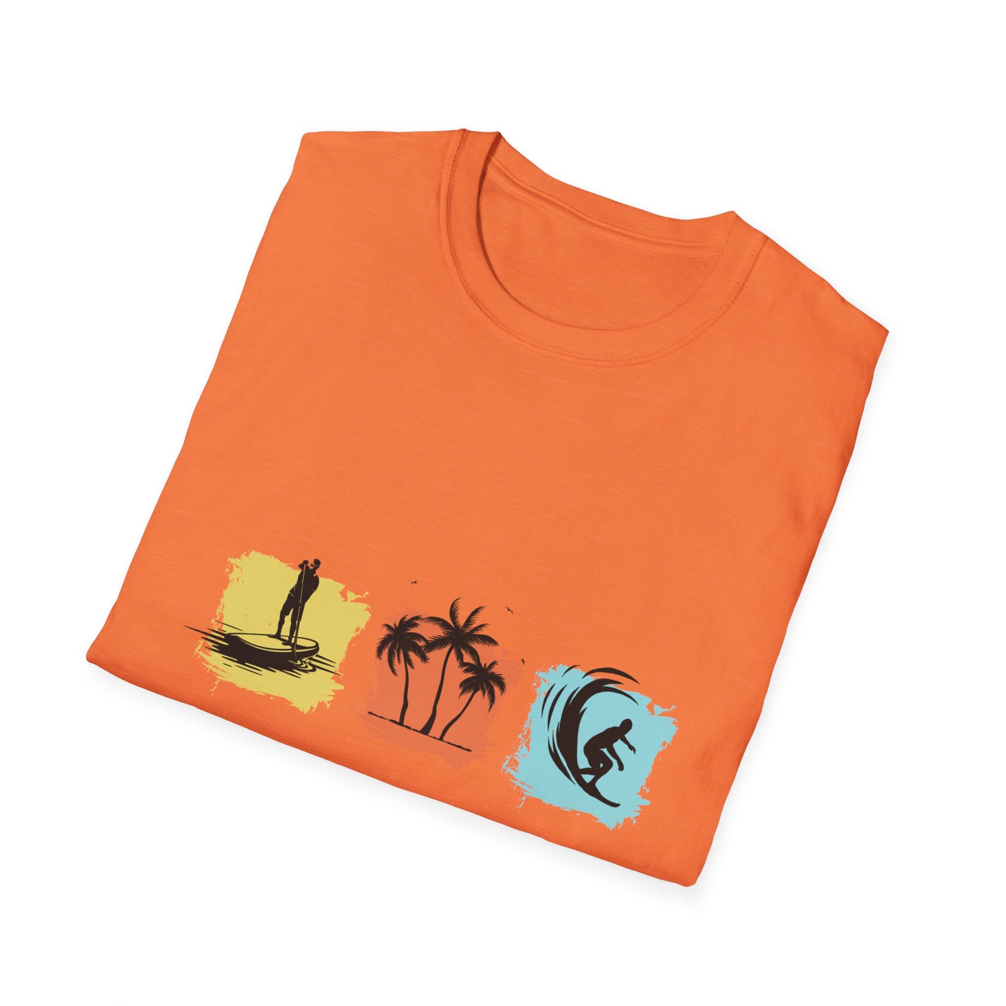 Vacation Vibes T-Shirt — Beach Surf Palm Tree Graphic Tee