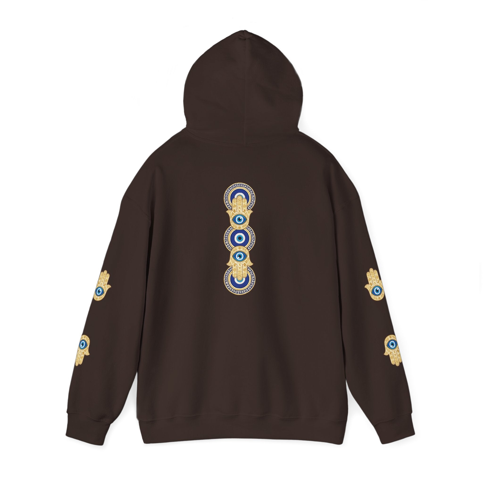 Hamsa Eye Hoodie - Protective Evil Eye Graphic Sweatshirt