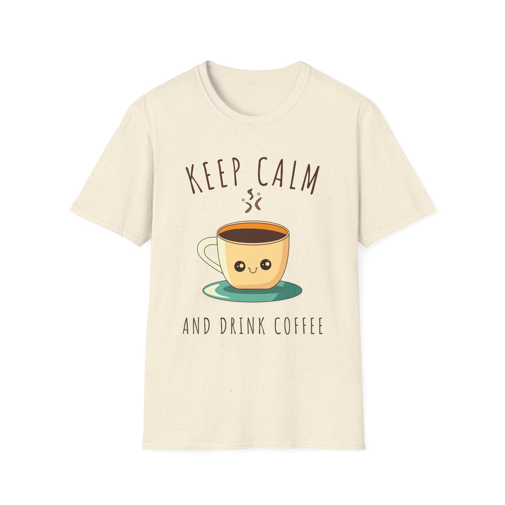 Keep calm & drink coffee Unisex Softstyle T-Shirt
