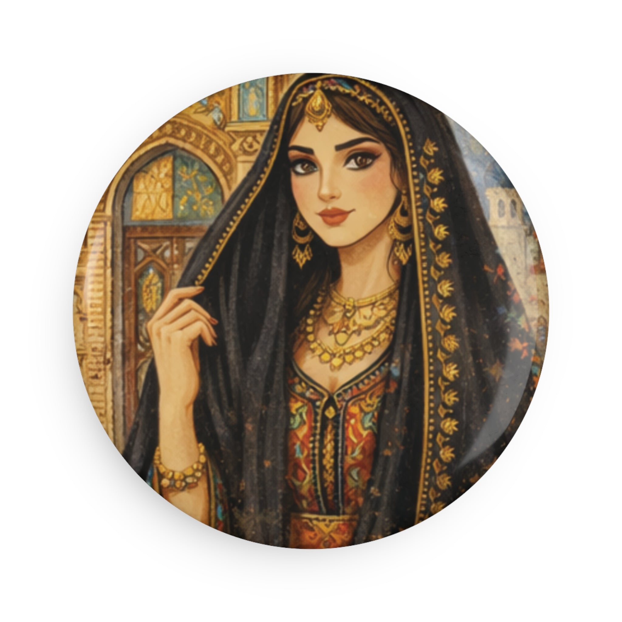 Button Magnet, Round (1 & 10 pcs)