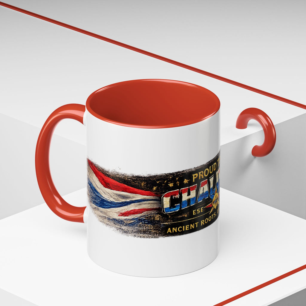 Proud to Be Chaycean Accent Coffee Mug — Island Roots Flag Design (11oz)