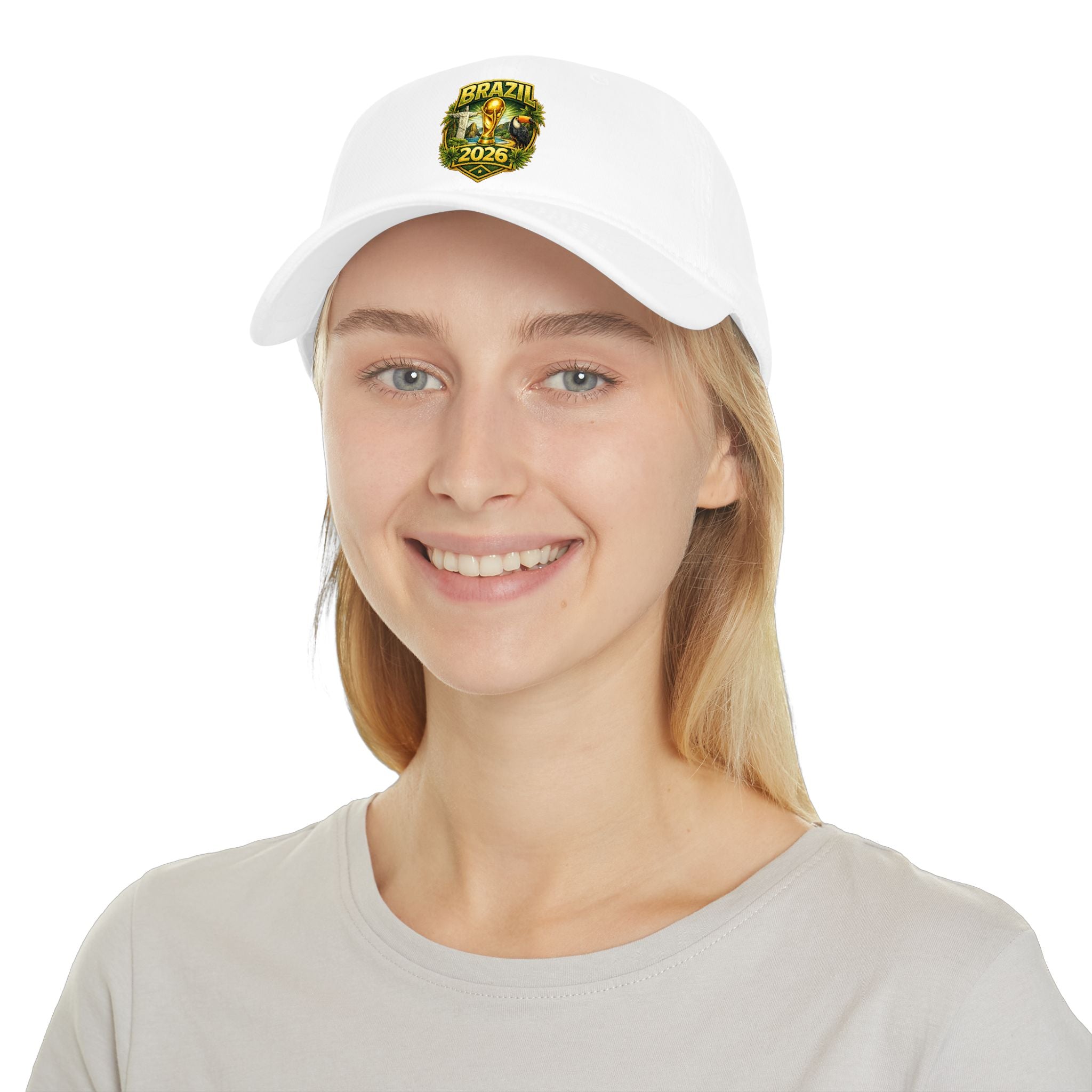 Brazil 2026 Cup Baseball Cap — Soccer Fan Low Profile Hat