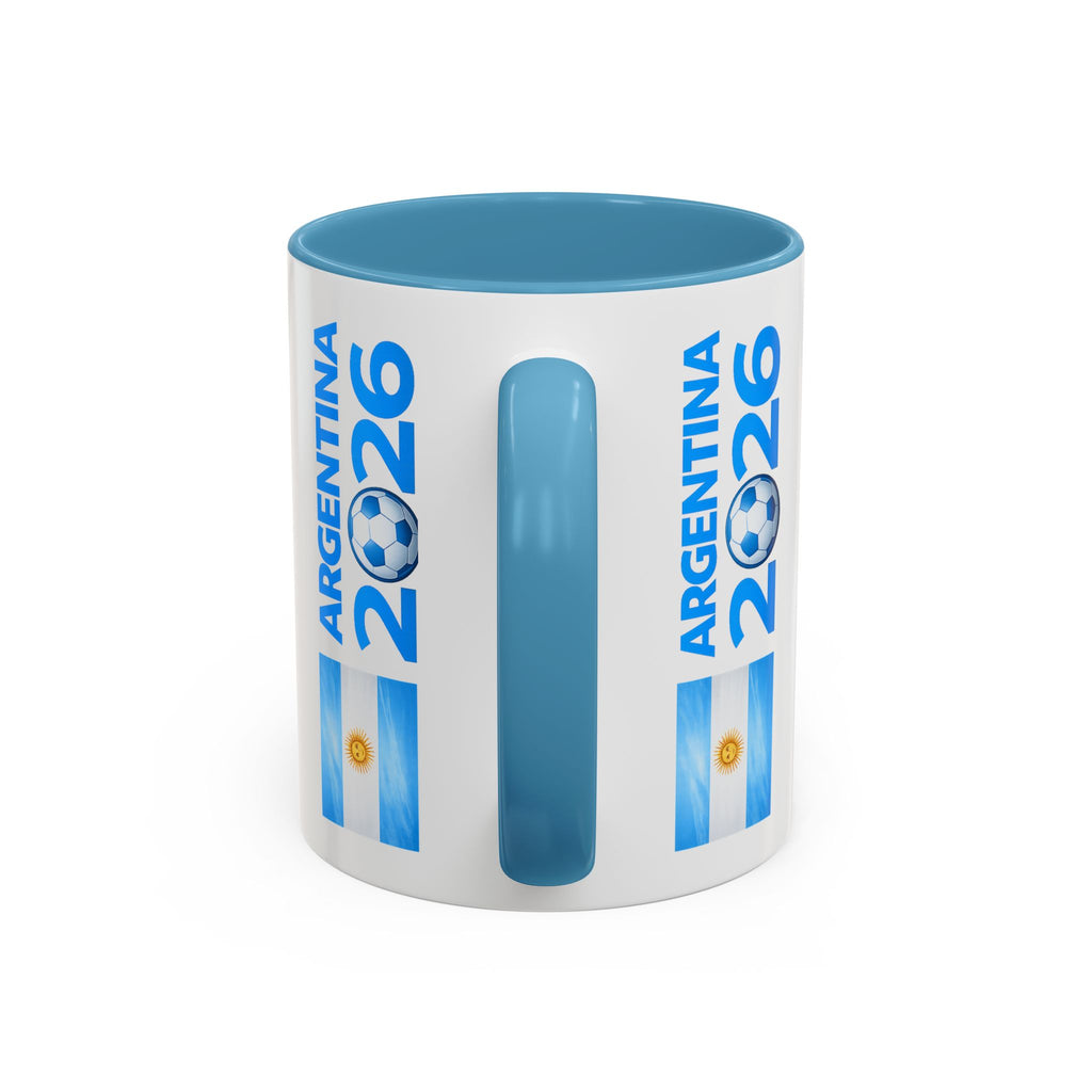 Argentina 2026 Soccer Cup Mug – Accent Coffee Cup (11/15oz)
