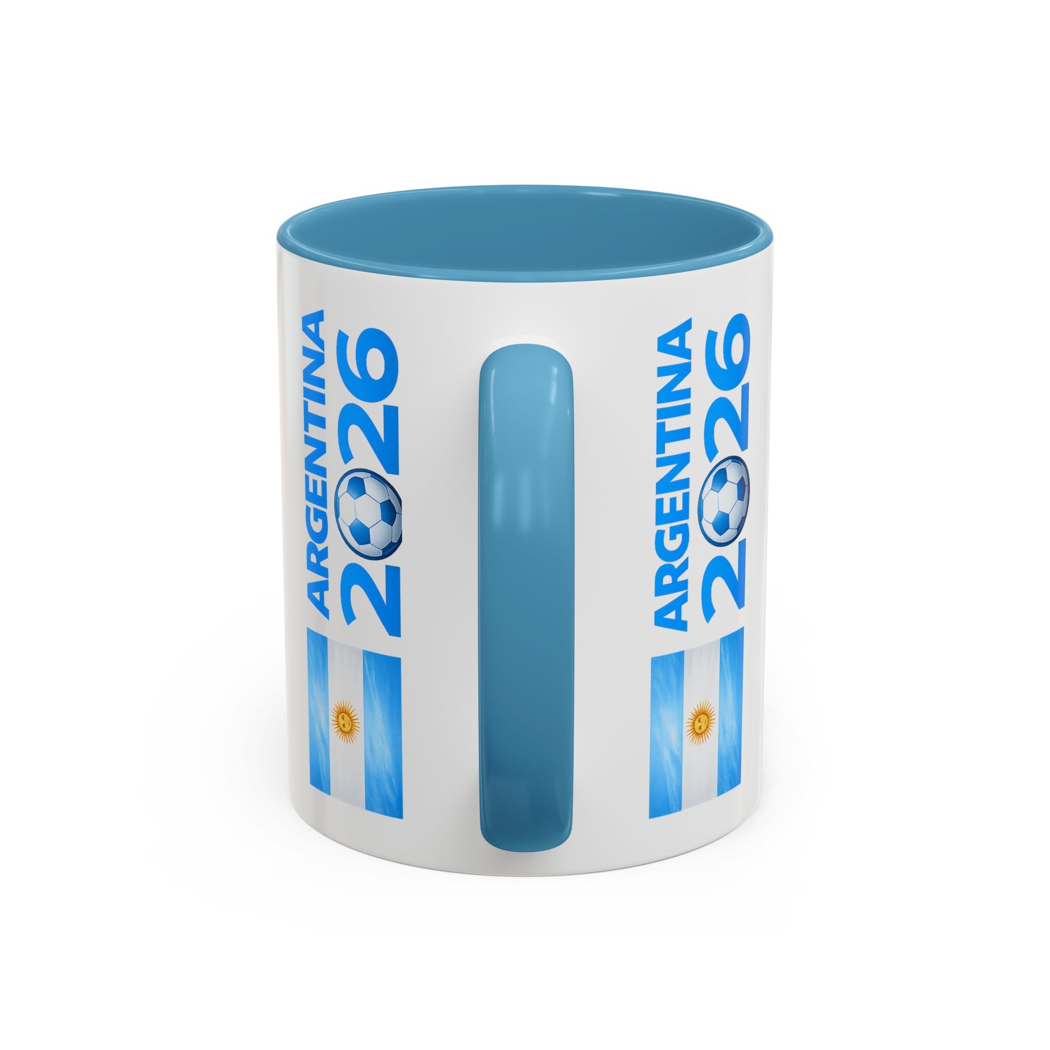 Argentina 2026 Soccer Cup Mug – Accent Coffee Cup (11/15oz)