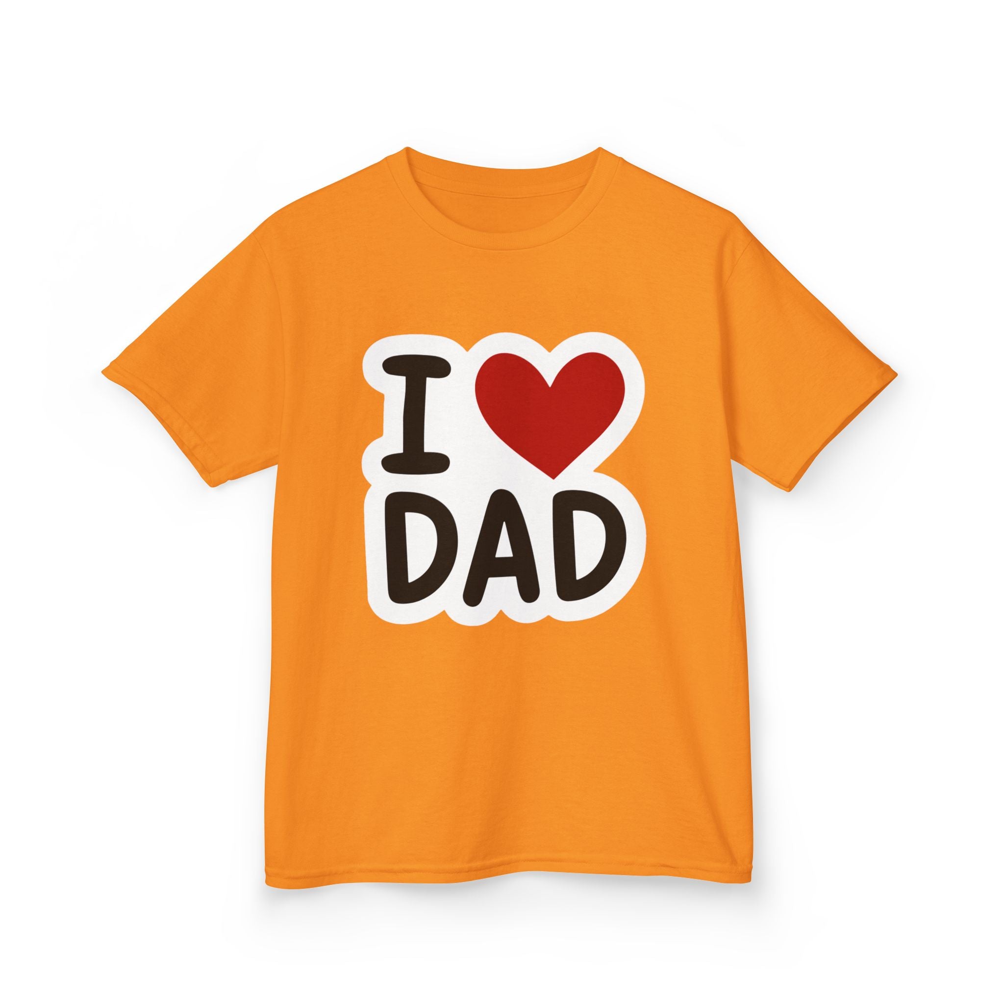 I Love Dad Kids T‑Shirt — Cute Father’s Day Tee for Kids