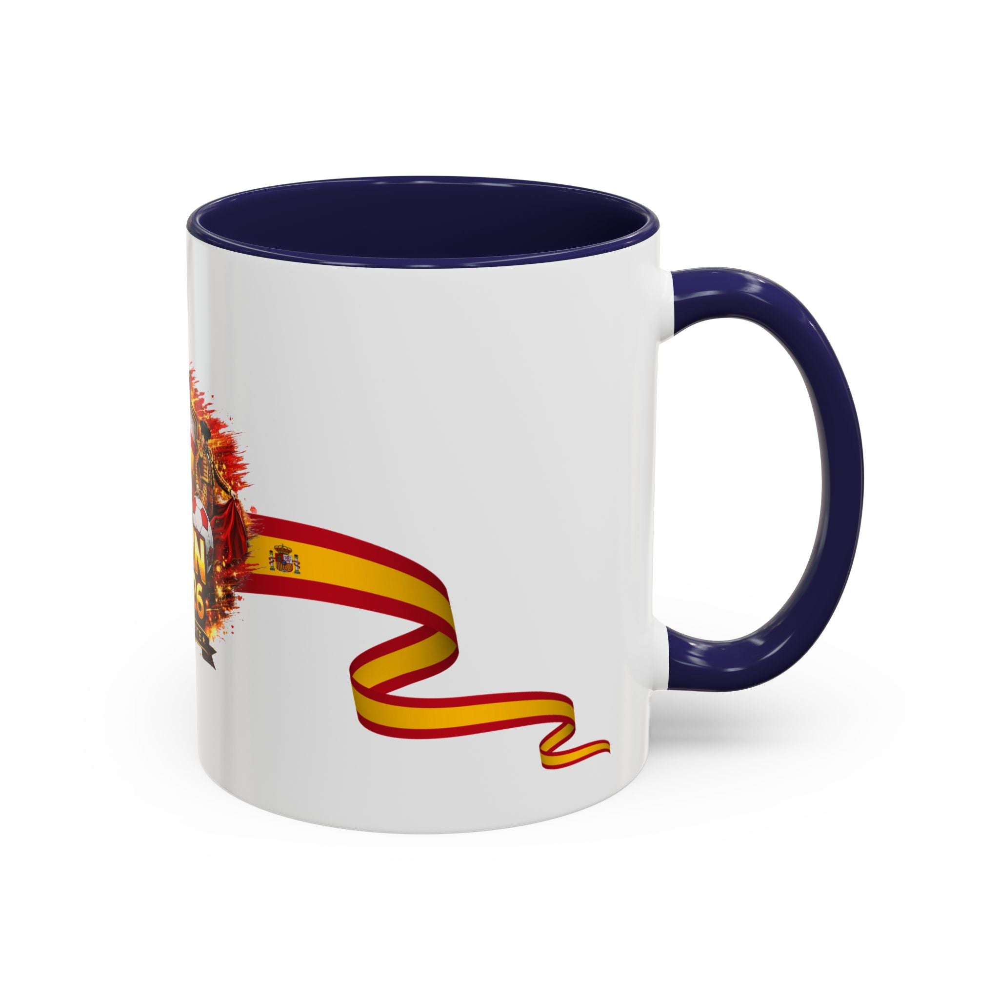 Spain 2026 Soccer Mug – Spain Futbol Fuerte Accent Coffee Cup (11/15oz)