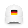 German Flag Baseball Cap — Low Profile Embroidered Deutschland Hat