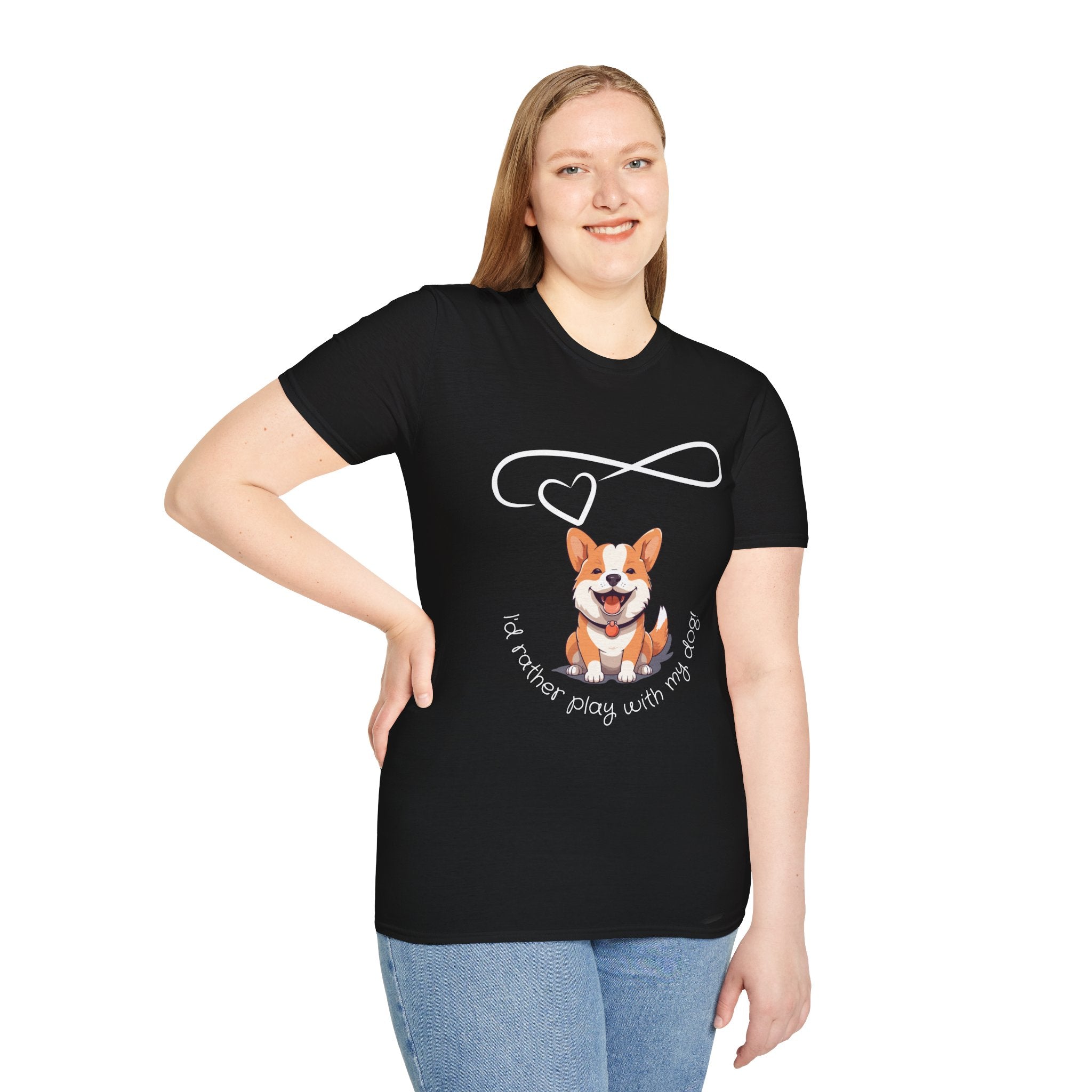 "I'd Rather Play With My Dog" T-Shirt