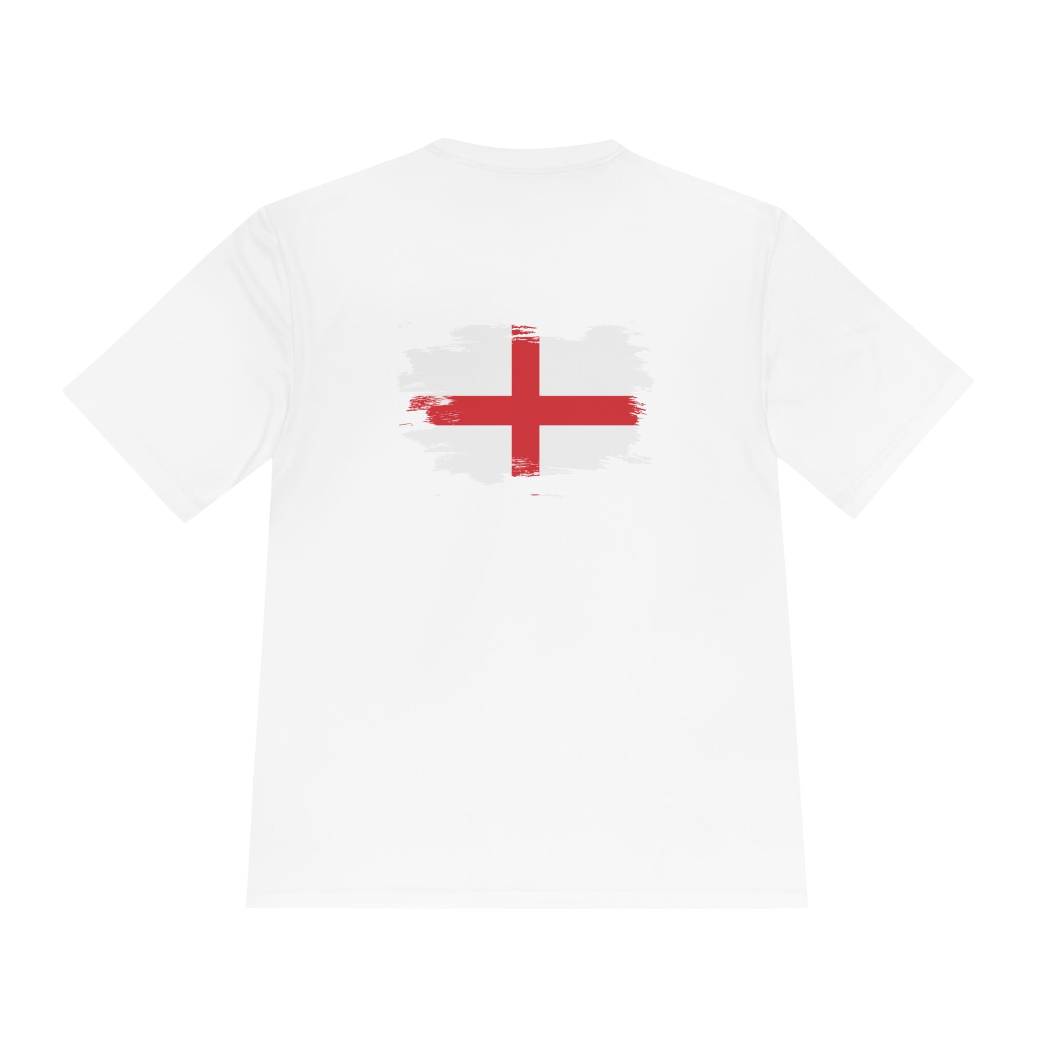 England 2026 Football Fan Tee — Lion & St George Crest Soccer Shirt