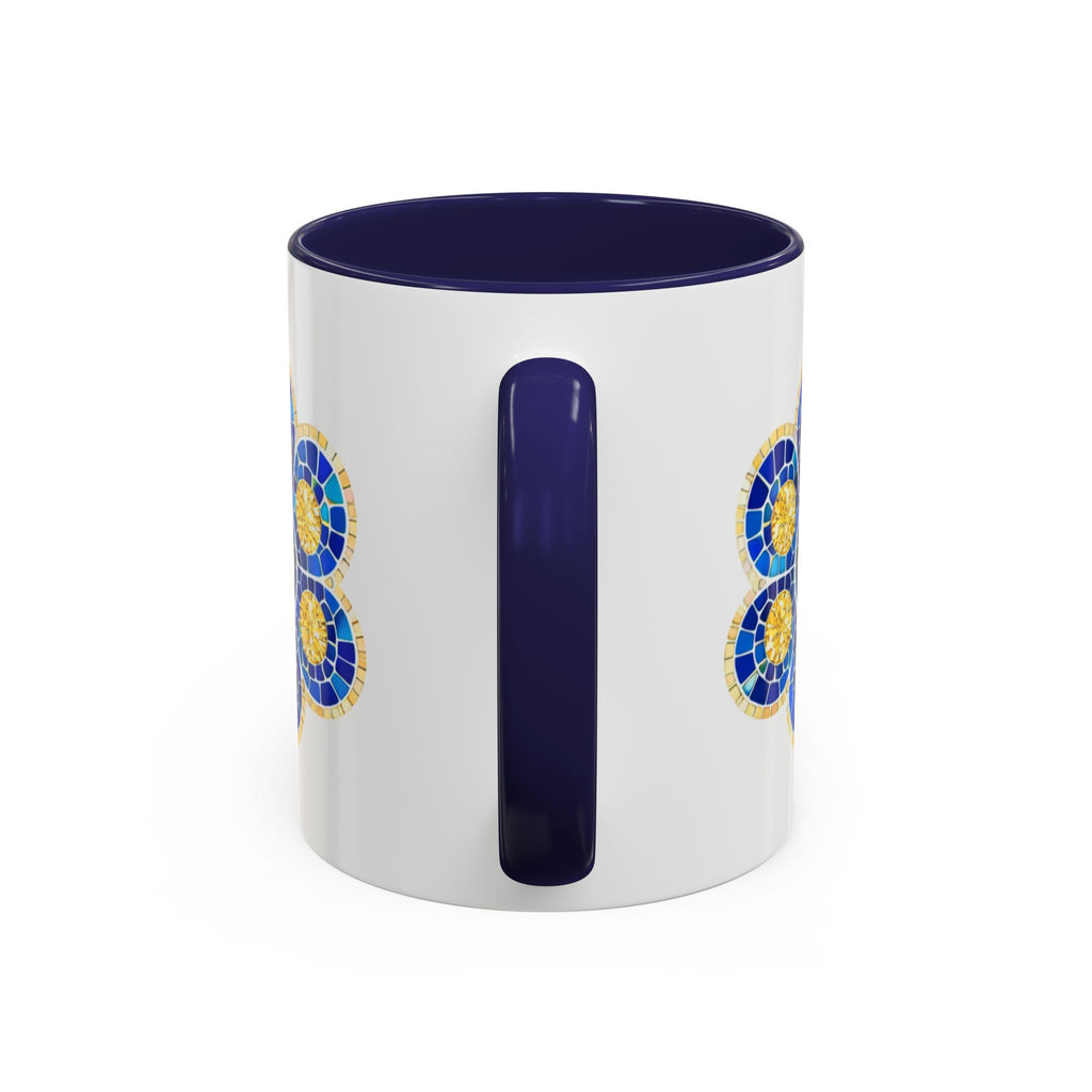 Evil Eye Hamsa Accent Coffee Mug