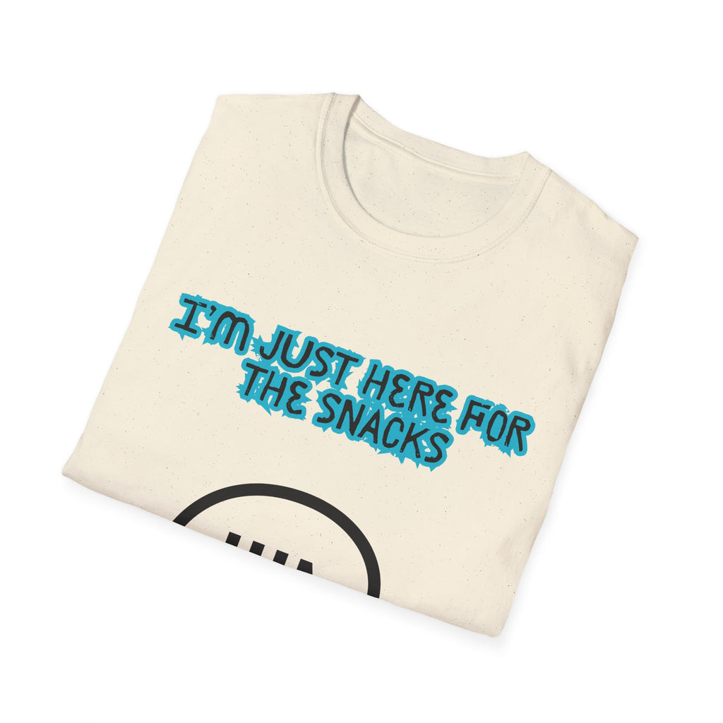 I’m Just Here for the Snacks Unisex Softstyle T-Shirt
