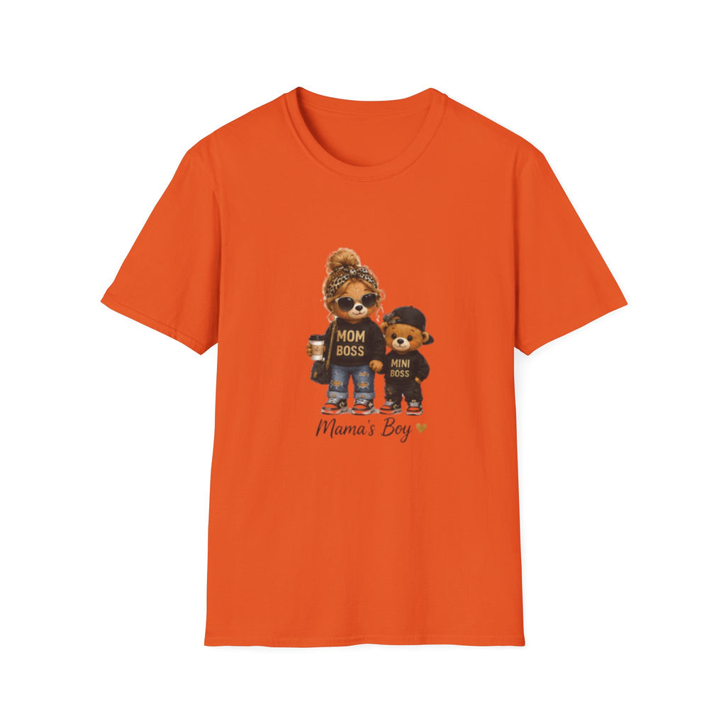 Mama’s Boy Graphic T-Shirt — Cute Mom and Son Matching Tee