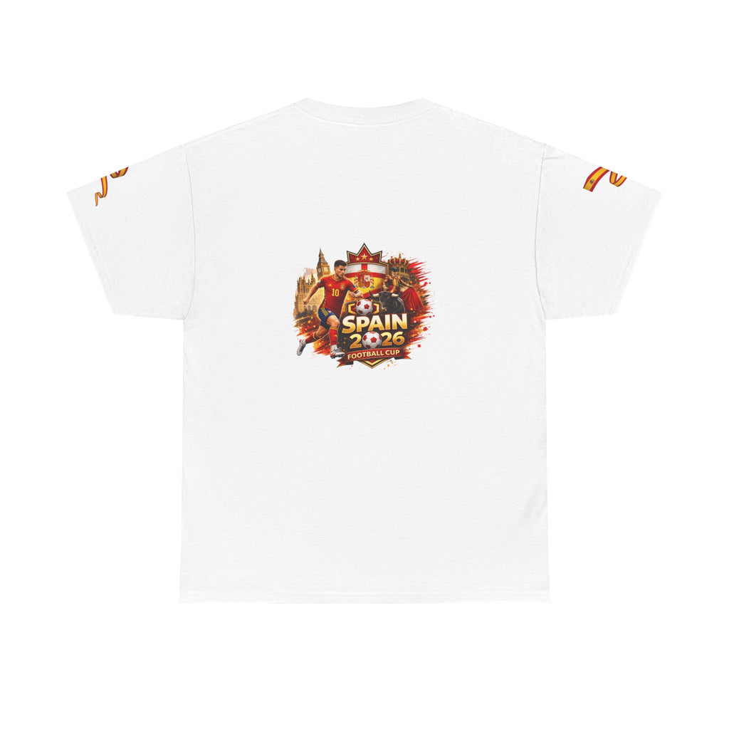 Spain Flag T‑Shirt — Spain 2026 Fan Tee