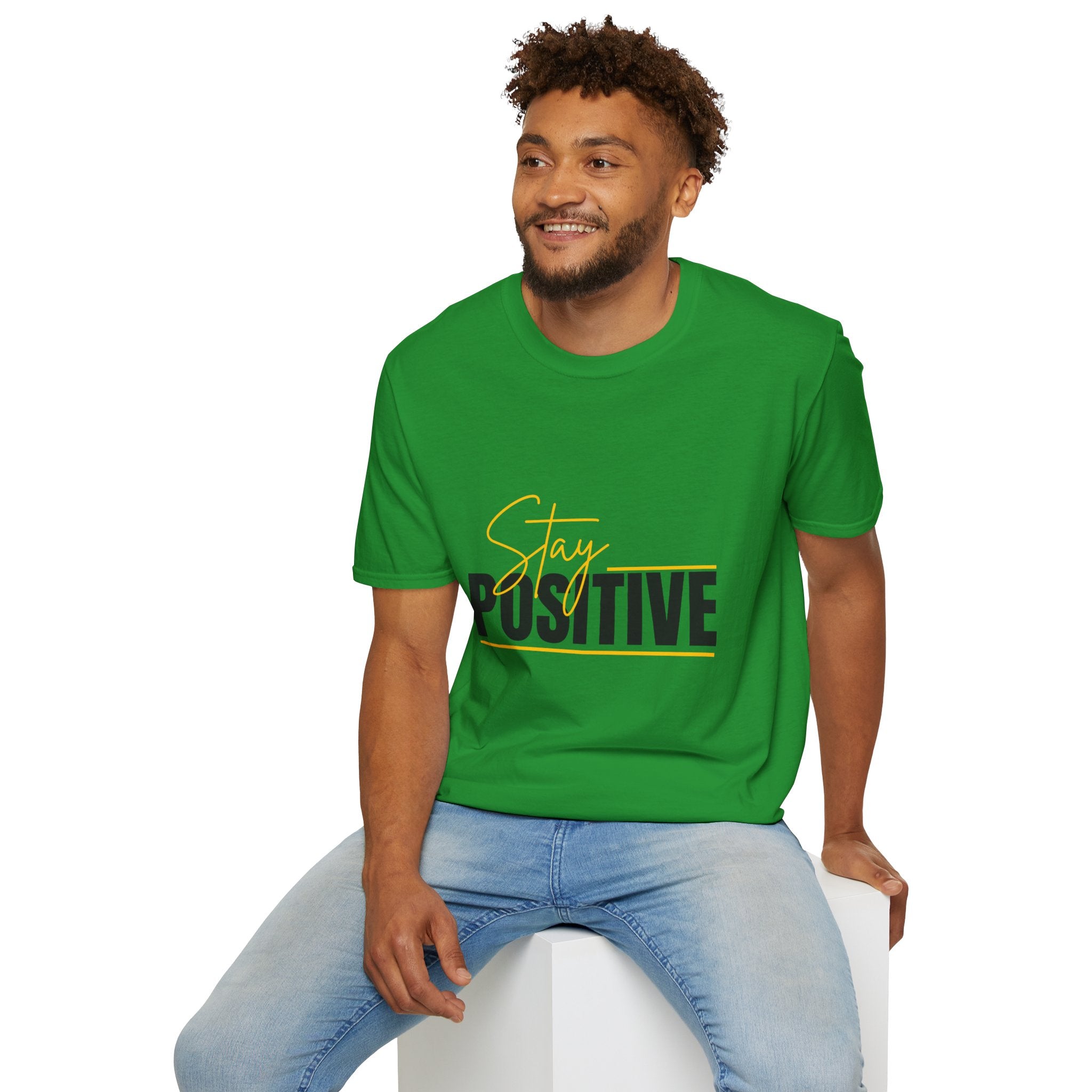 Stay Positive T-Shirt — Inspirational Motivational Graphic Tee