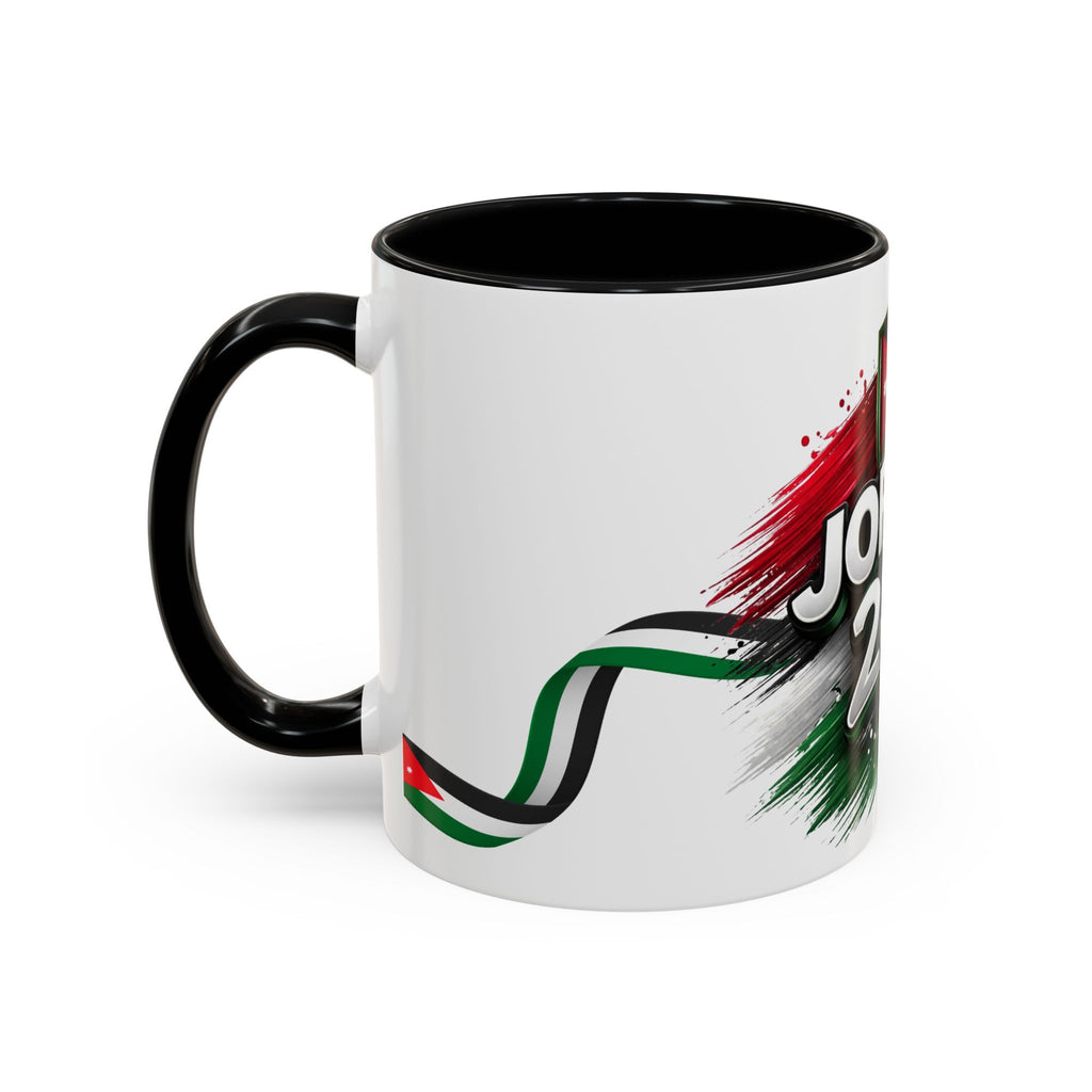 Jordan 2026 Soccer Accent Coffee Mug – Jordan Flag Football Fan Gift (11/15oz)
